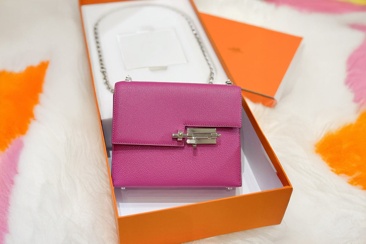 Grande Boîte Rectangulaire Hermès Orange Pour Sac Birkin Ou Kelly - Rangement Chic Et Classique