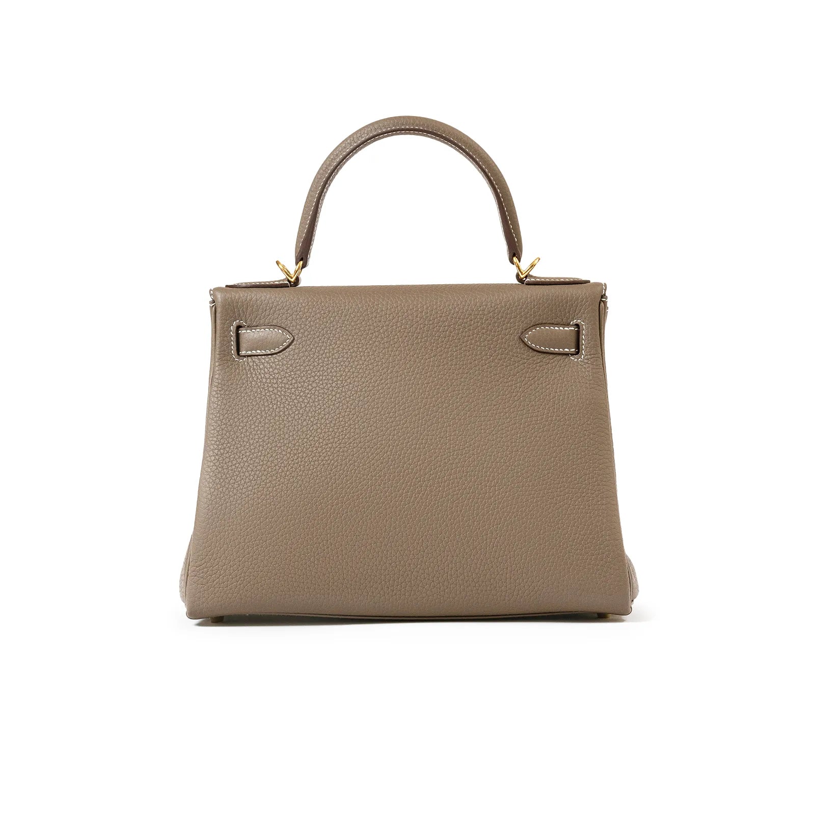 Hermès Kelly Retourne 28 Etoupe Togo Gold Hardware