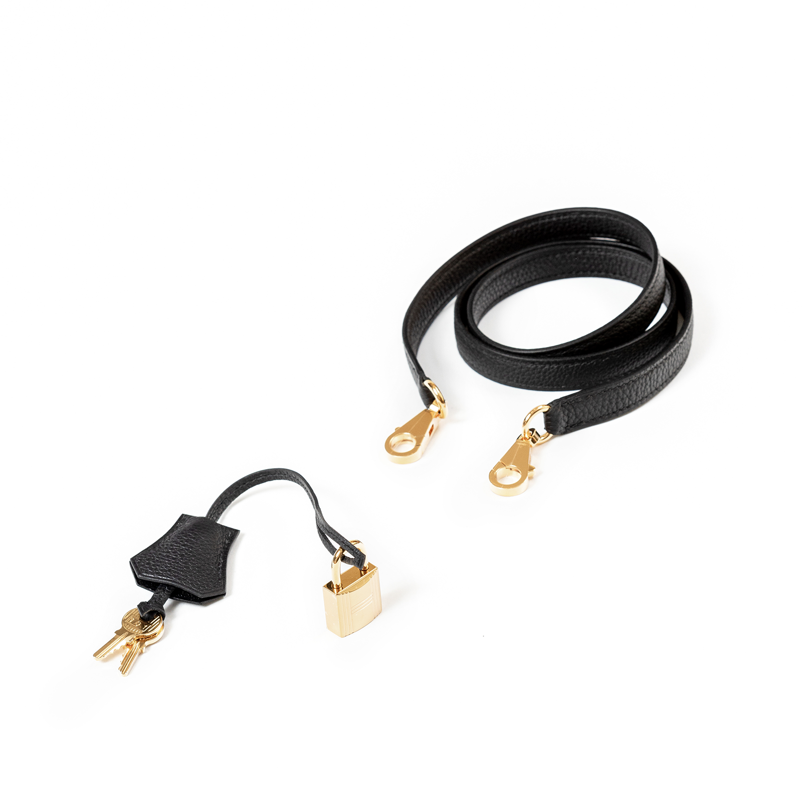 Hermès Kelly Retourne 28 Black Togo Gold Hardware