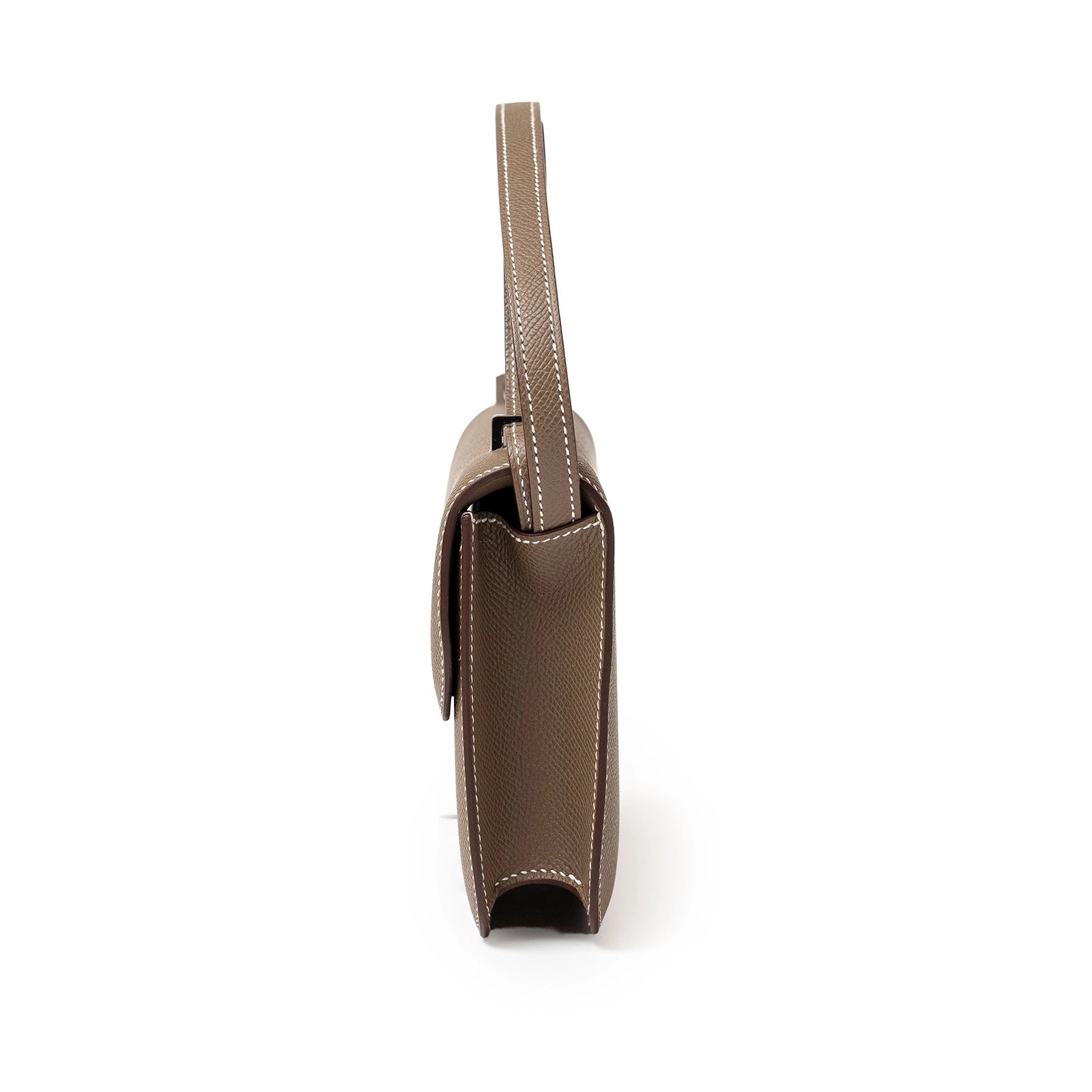Hermès Constance Elan Etoupe Epsom Palladium Hardware - Side Right