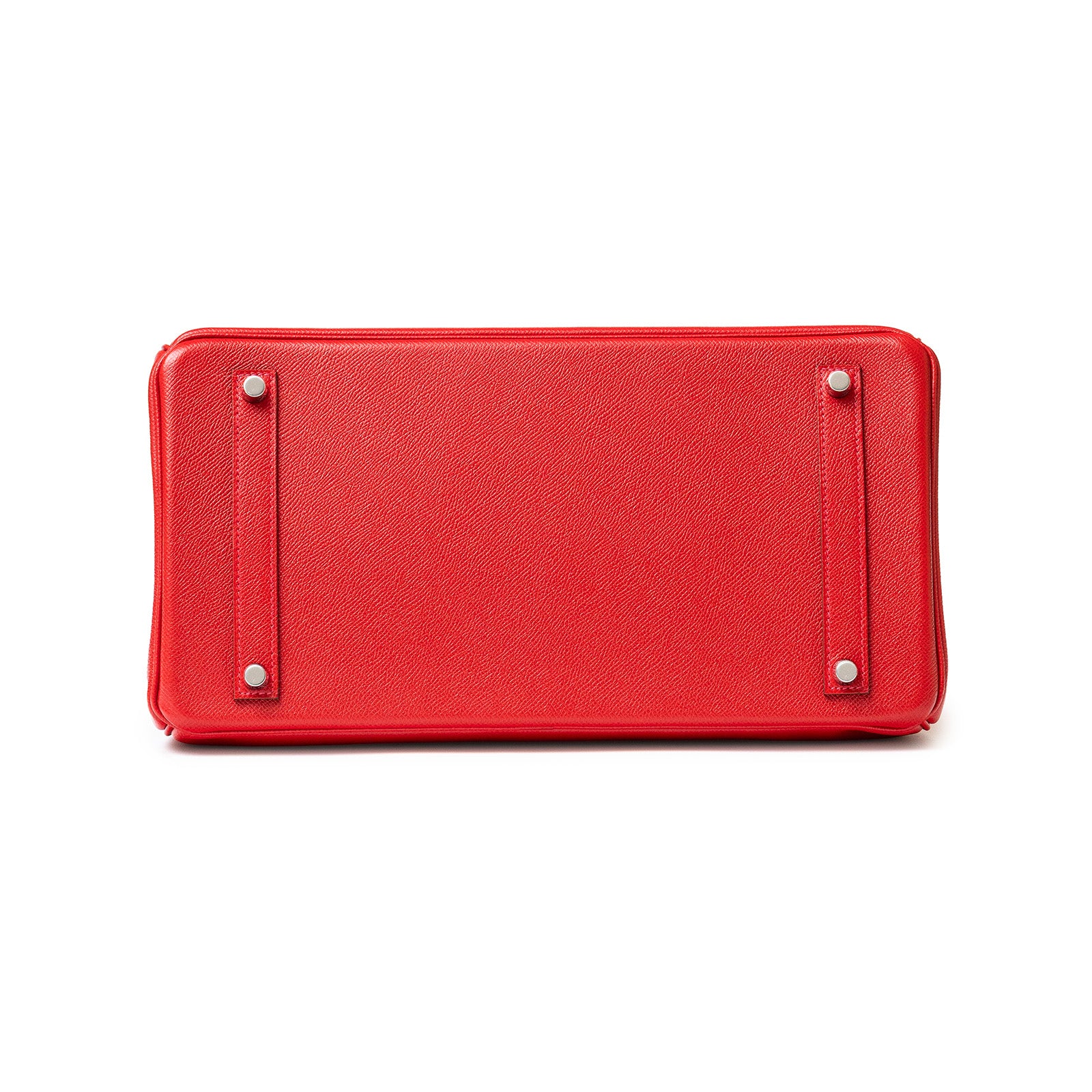 Hermès Birkin 35 Rouge Casaque Epsom Palladium Hardware