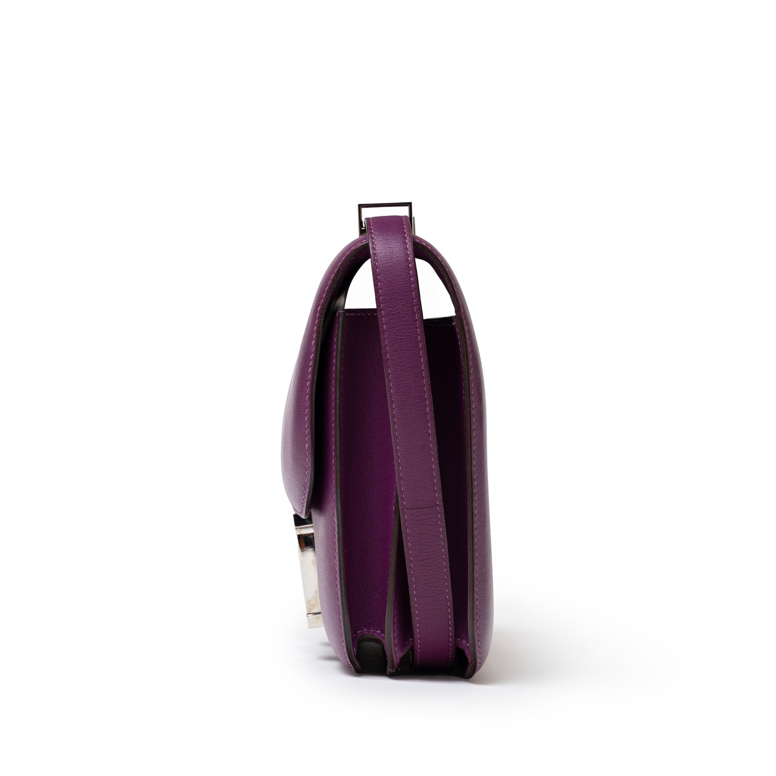 Hermès Constance 24 Anemone Swift Palladium Hardware - Side Right