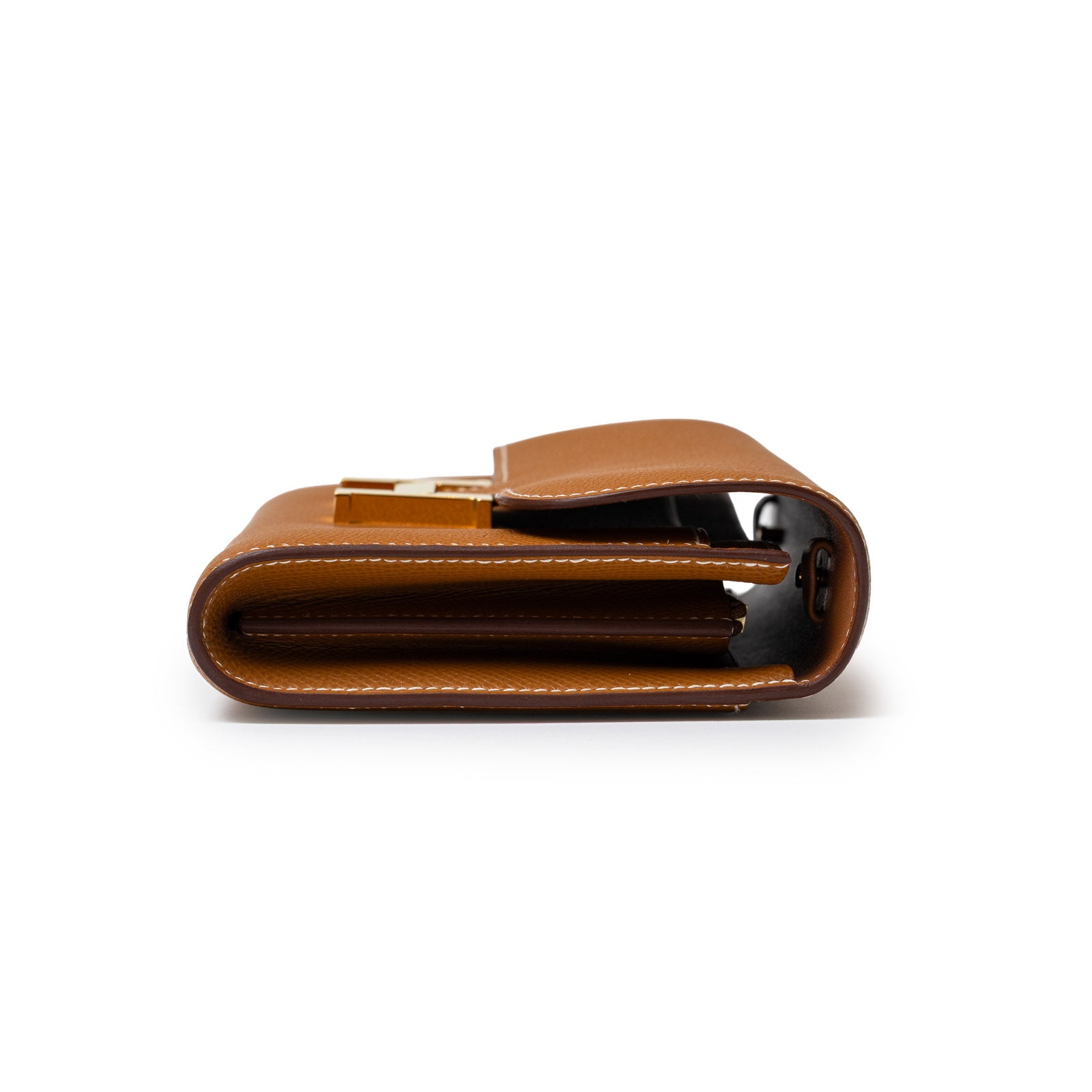 Hermès Constance To Go Gold Epsom Gold Hardware - Side Right