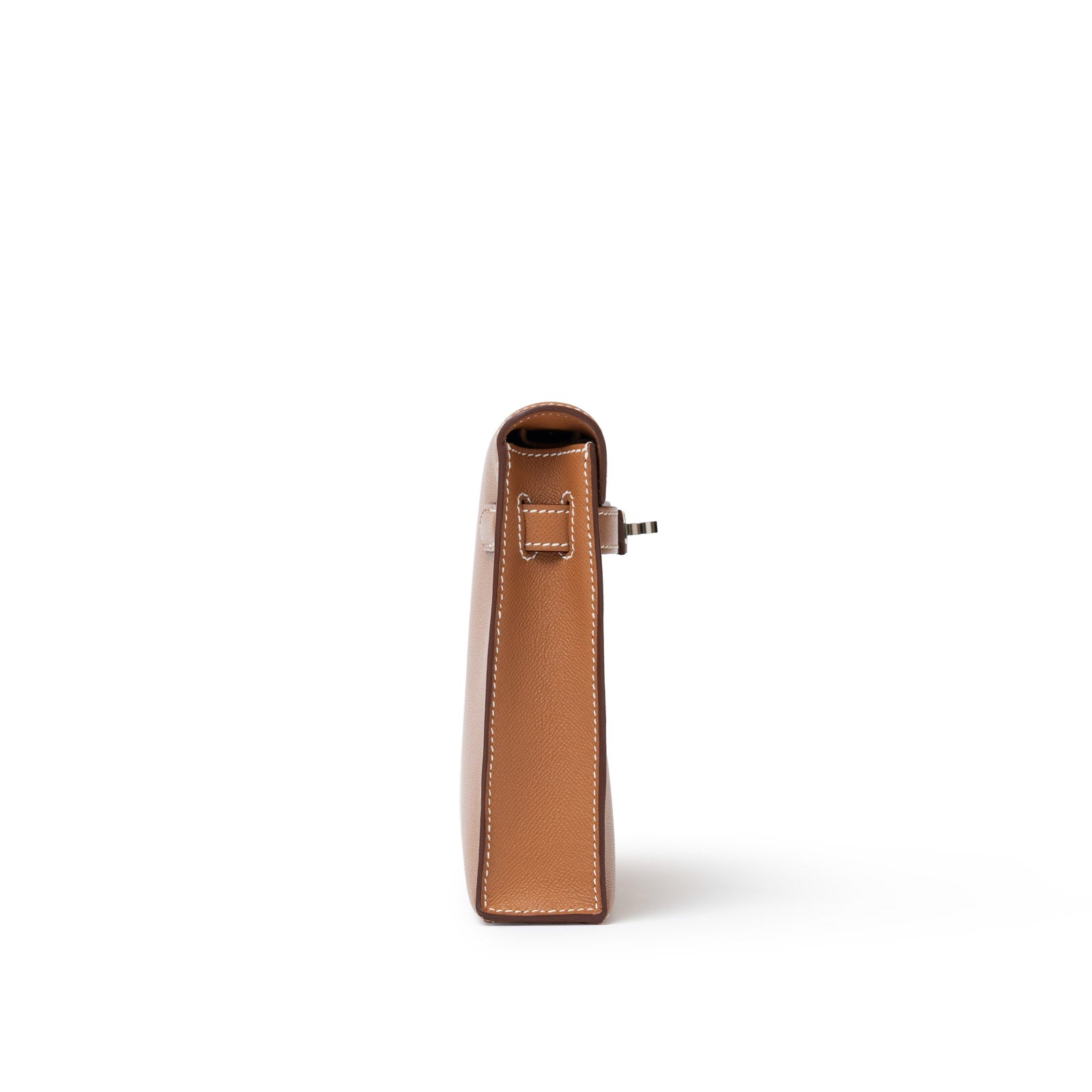 Hermès Kelly Elan Gold Madame Palladium Hardware - Left