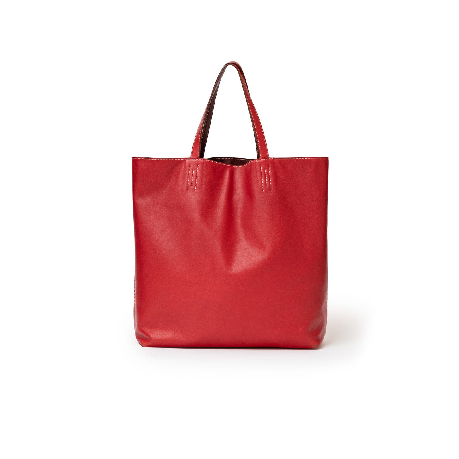 Hermès Double Sense 45 Rouge/Bicolor Swift