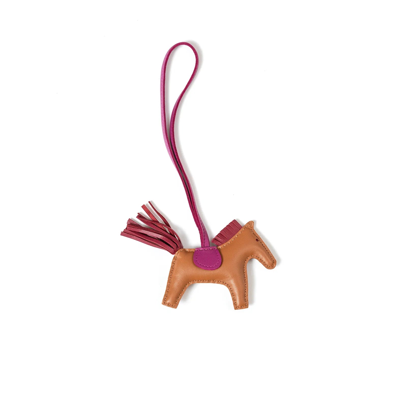Hermès Rodeo PM Gold/Rubis/Rose Pourpre