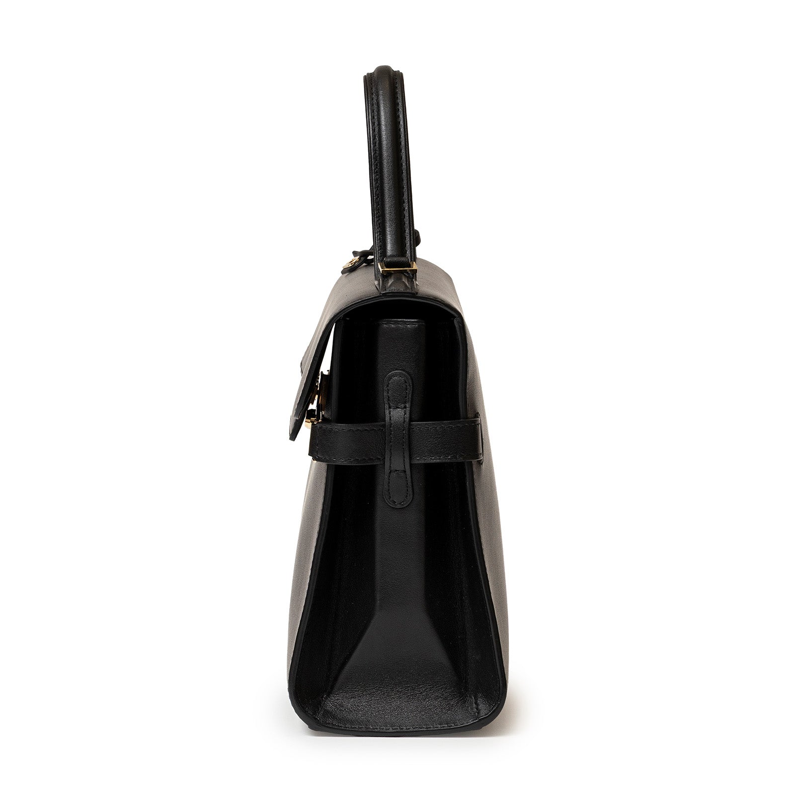 Delvaux Tempete MM Opera Calf Black Permabrass Hardware