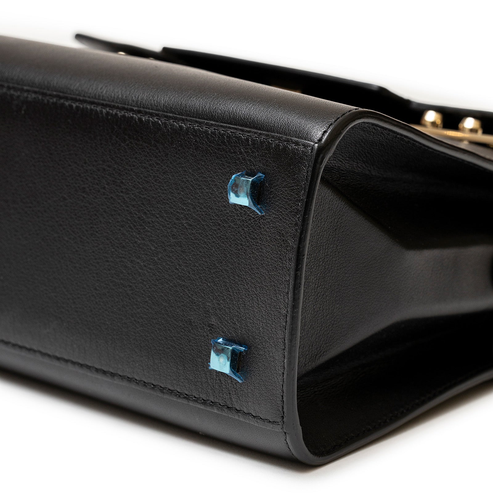 Delvaux Tempete MM Opera Calf Black Permabrass Hardware