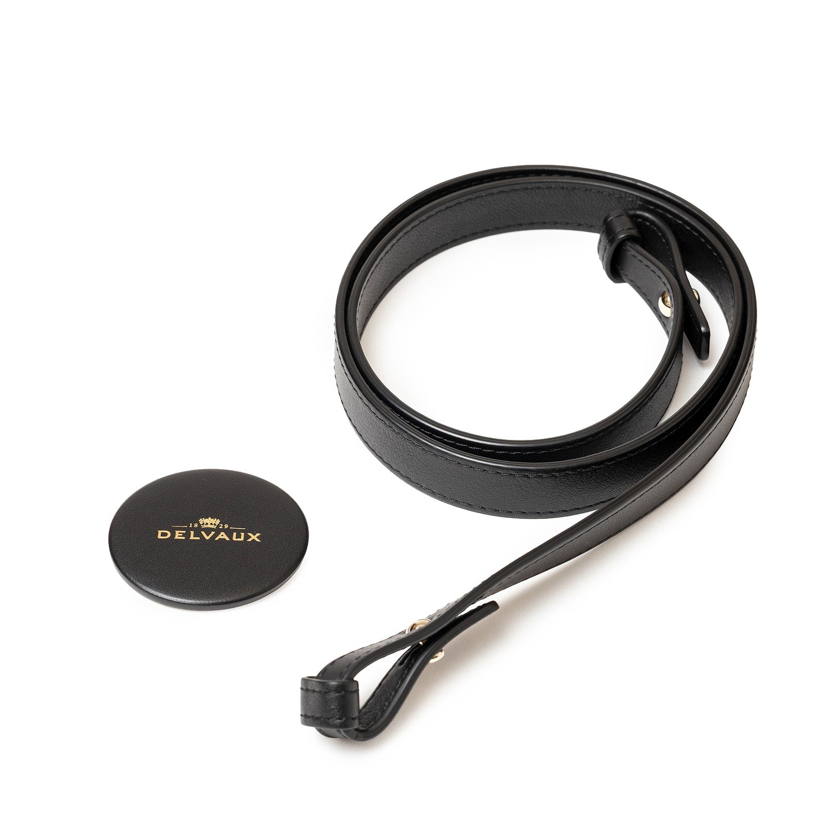 Delvaux Tempete MM Opera Calf Black Permabrass Hardware