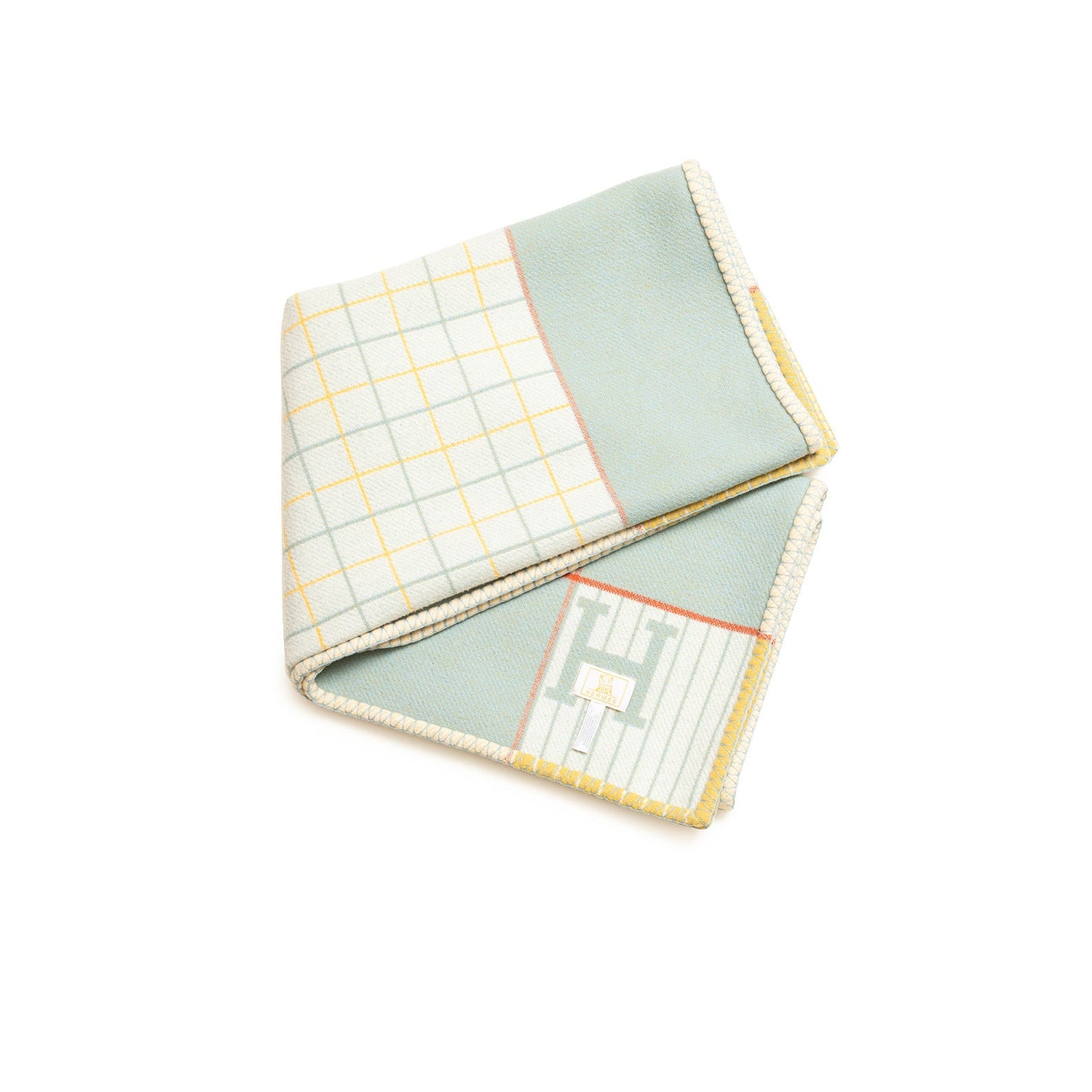 Hermès Avalon Baby Blanket Passe/Miel