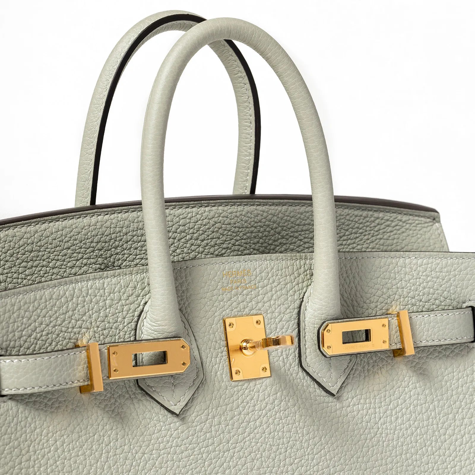 Hermès Birkin 25 Gris Neve Togo Gold Hardware