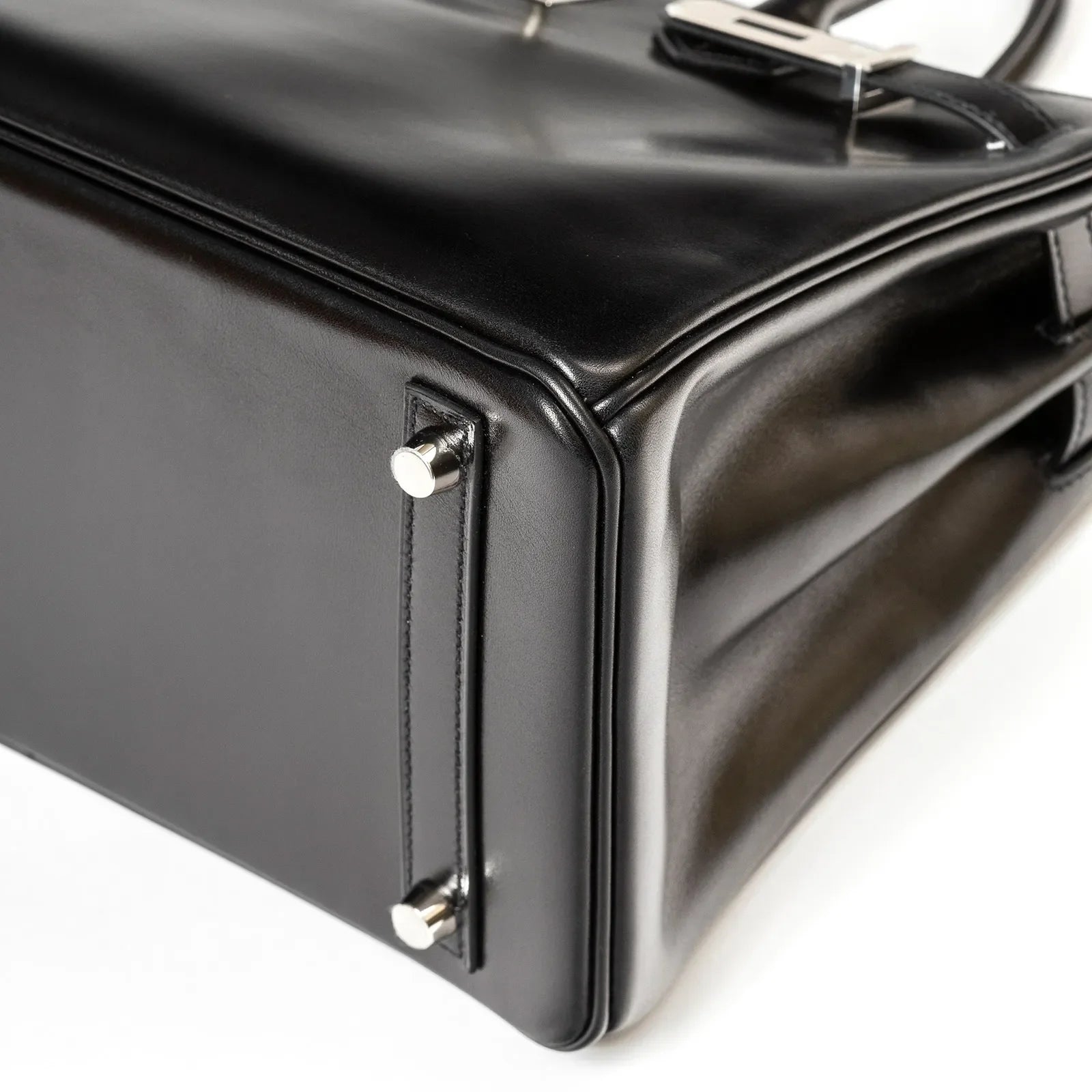 Hermès Birkin 30 Black Box Palladium Hardware