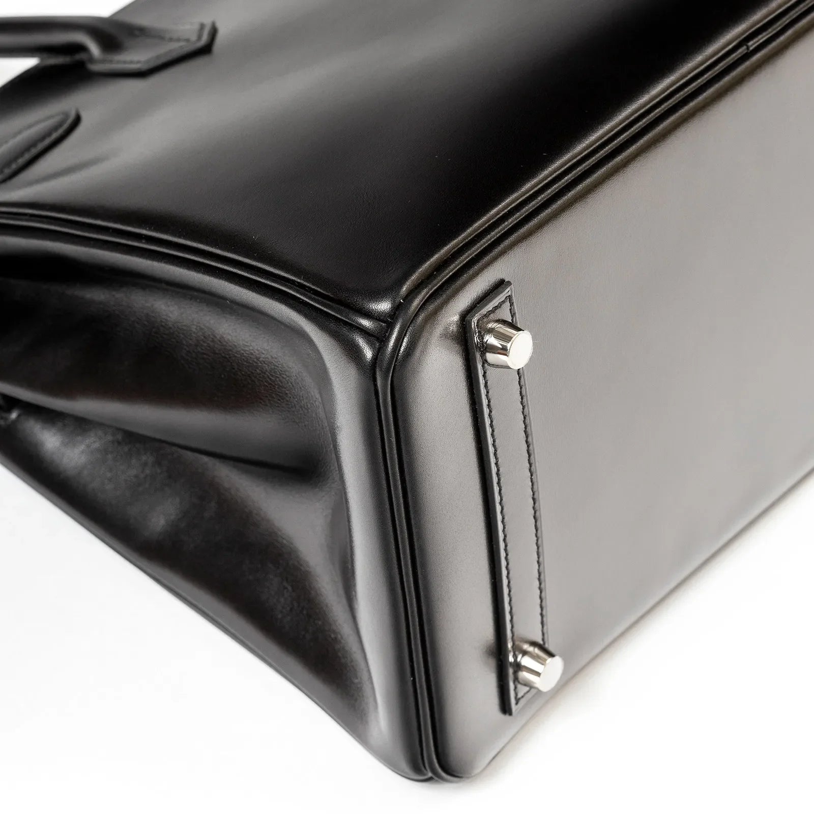 Hermès Birkin 30 Black Box Palladium Hardware