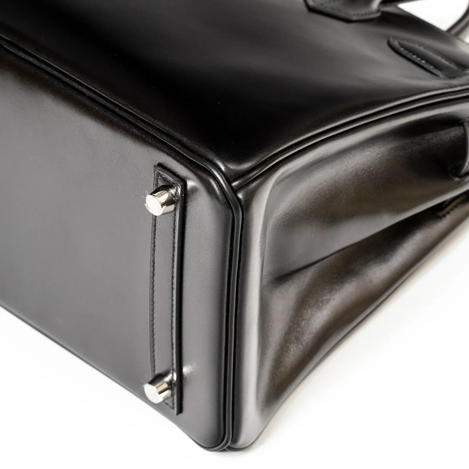 Hermès Birkin 30 Black Box Palladium Hardware