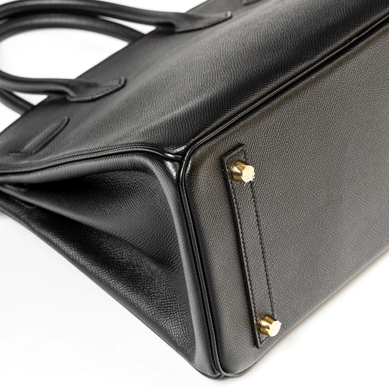 Hermès Birkin 30 Black Epsom Gold Hardware
