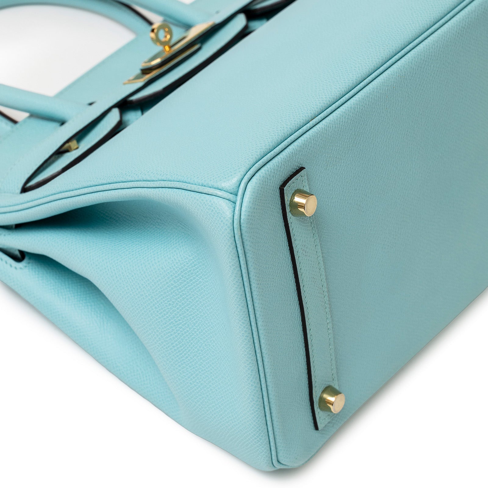 Hermès Birkin 30 Blue Atoll Epsom Gold Hardware - Handbags
