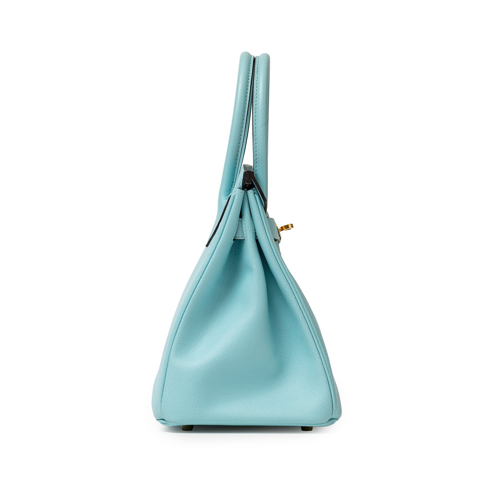 Hermès Birkin 30 Blue Atoll Epsom Gold Hardware - Handbags