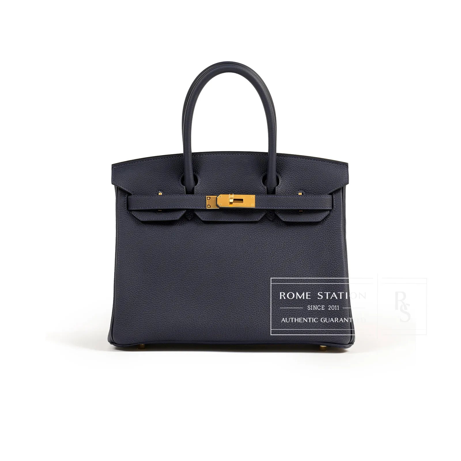 Hermès Birkin 30 Blue Nuit Togo Gold Hardware