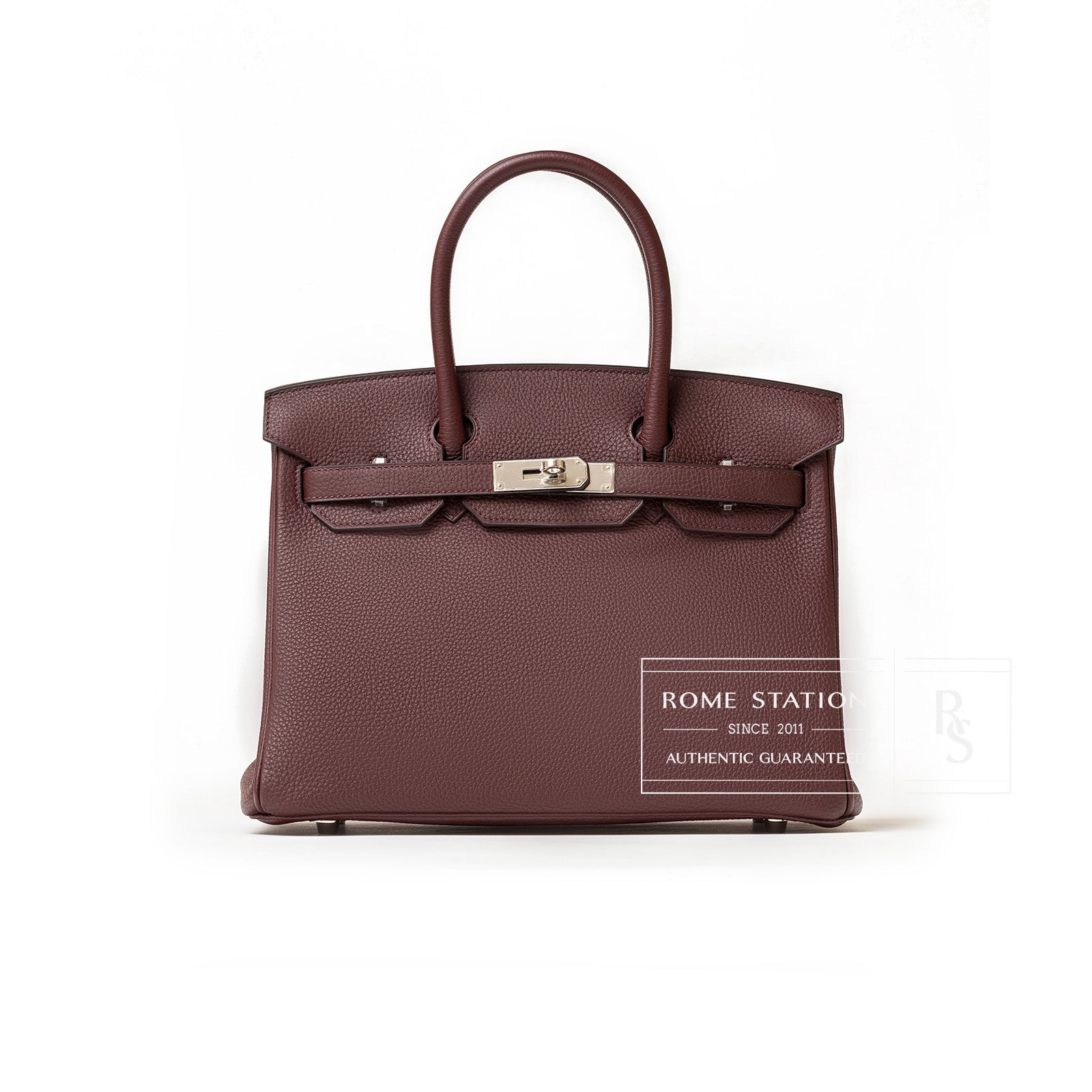 Hermès Birkin 30 Bordeaux Togo Palladium Hardware