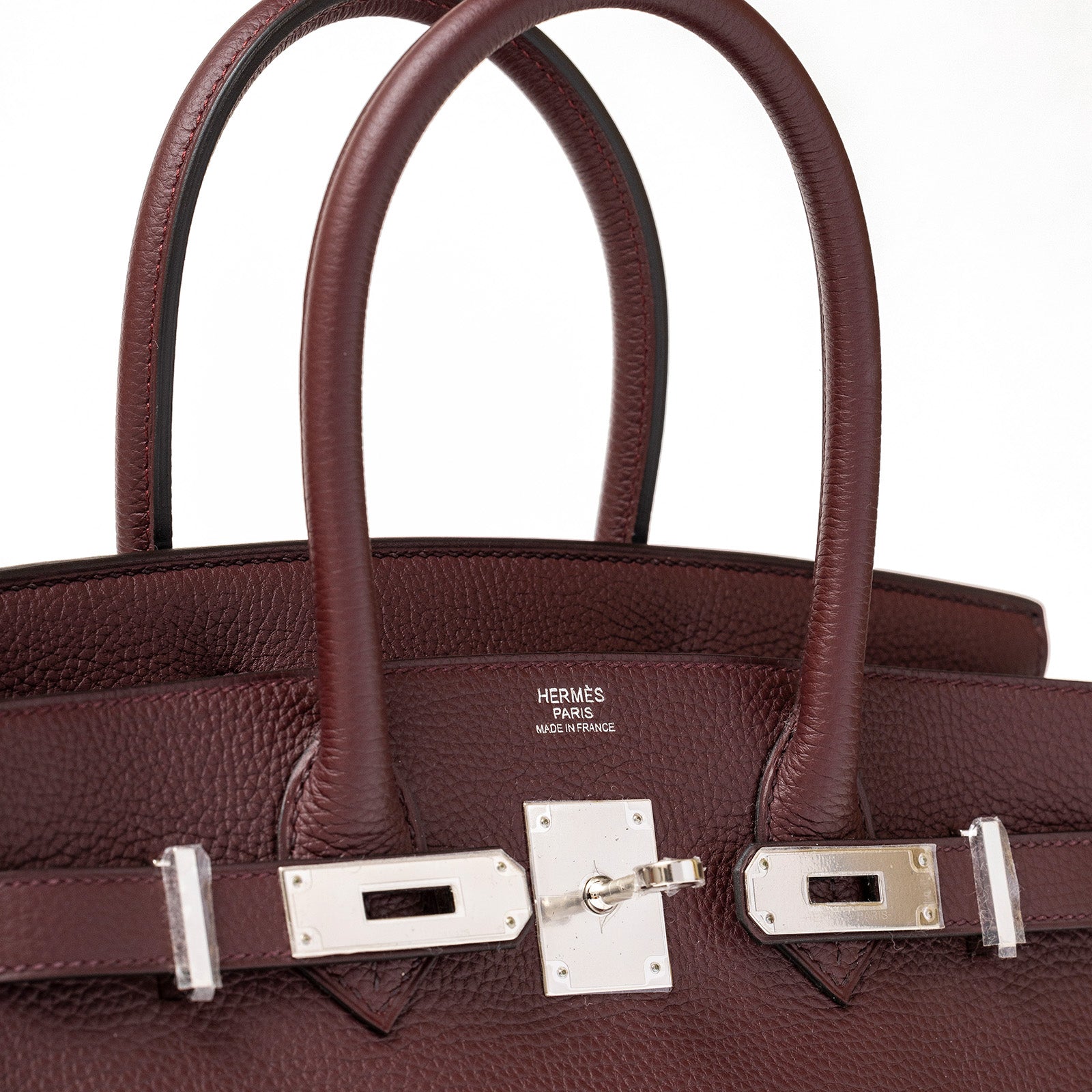 Hermès Birkin 30 Bordeaux Togo Palladium Hardware