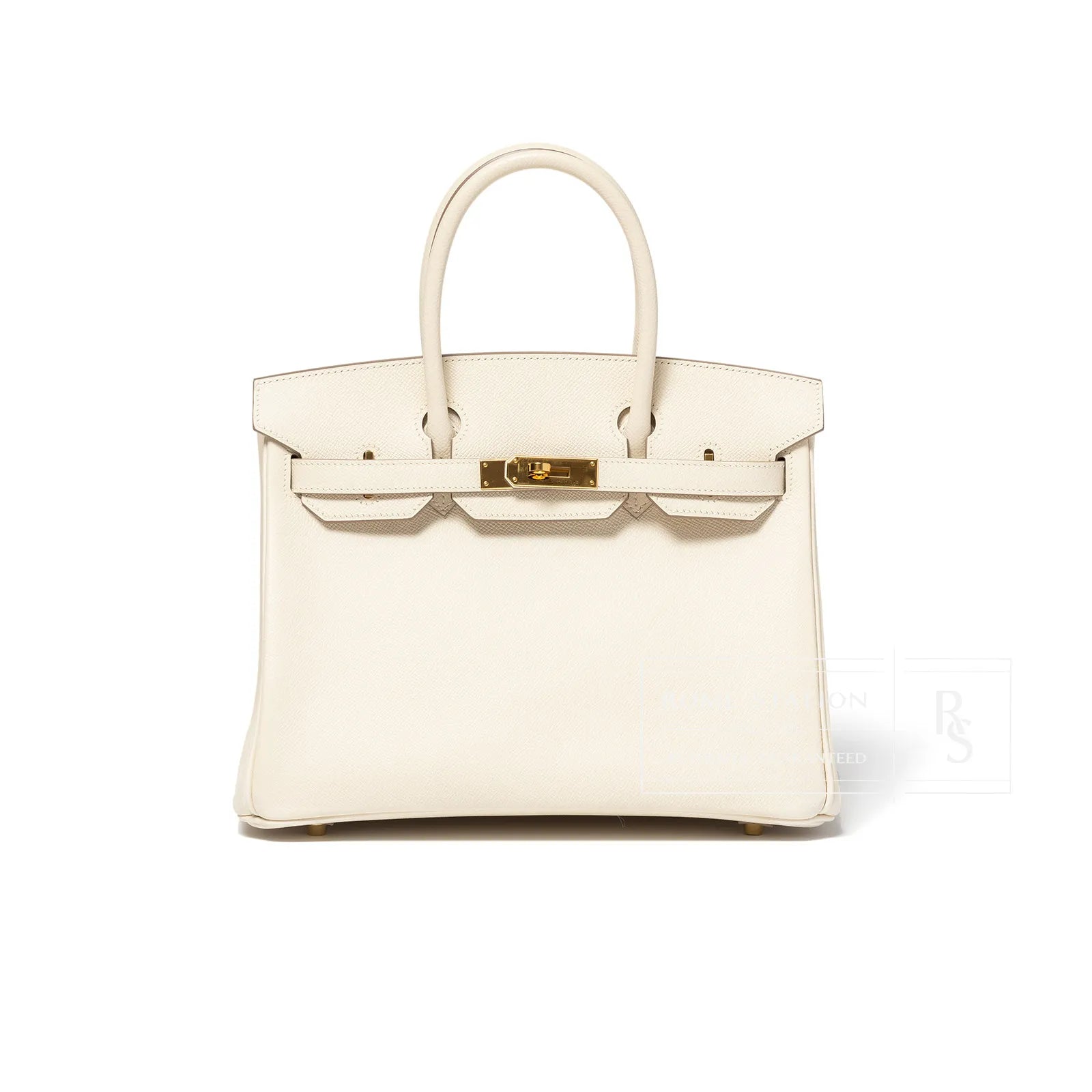 Hermès Birkin 30 Craie Epsom Gold Hardware