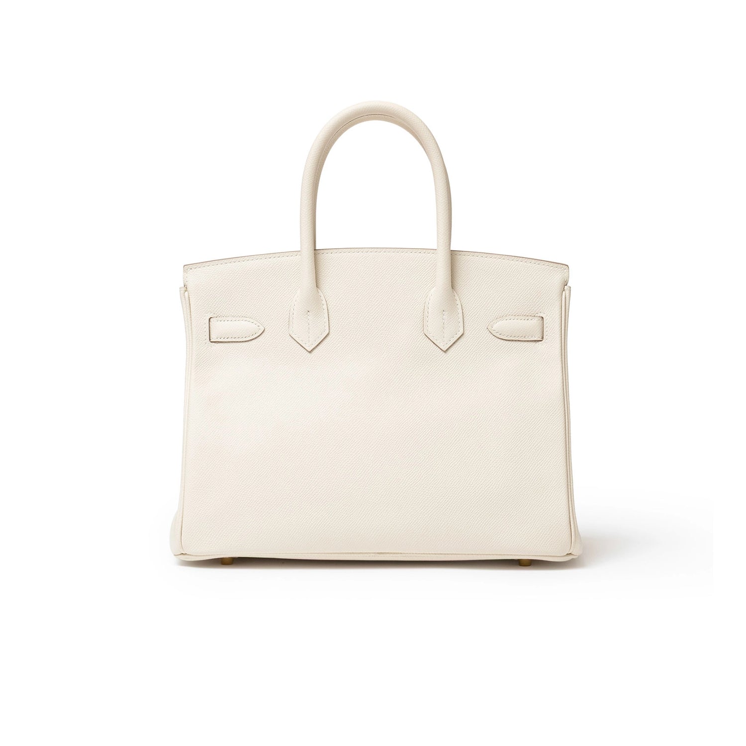 Hermès Birkin 30 Craie Epsom Gold Hardware - Back