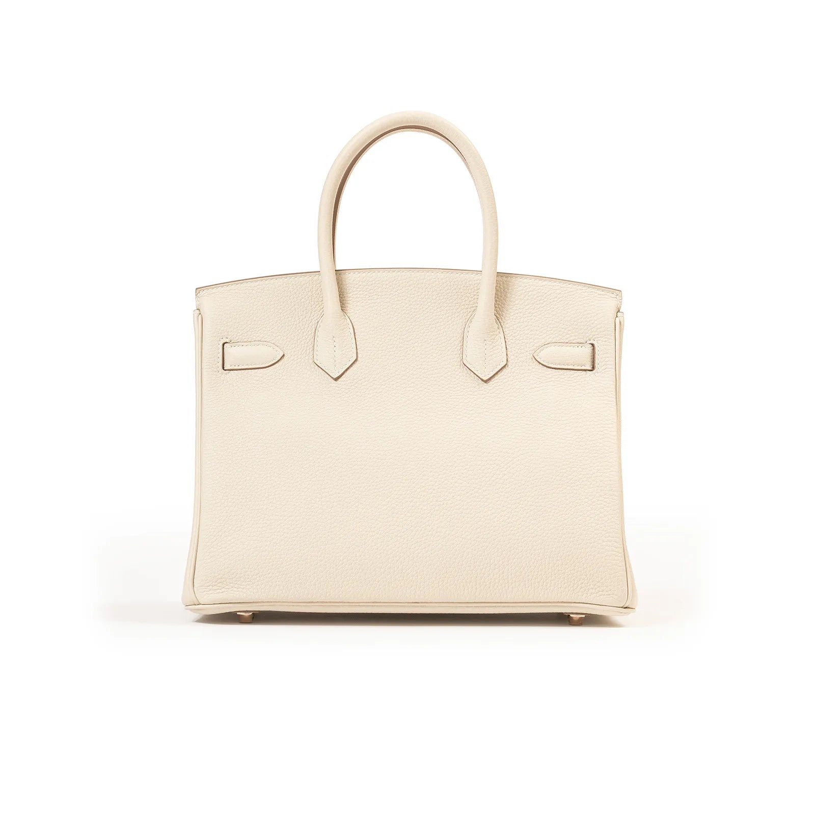 Hermès Birkin 30 Craie Togo Rose Gold Hardware