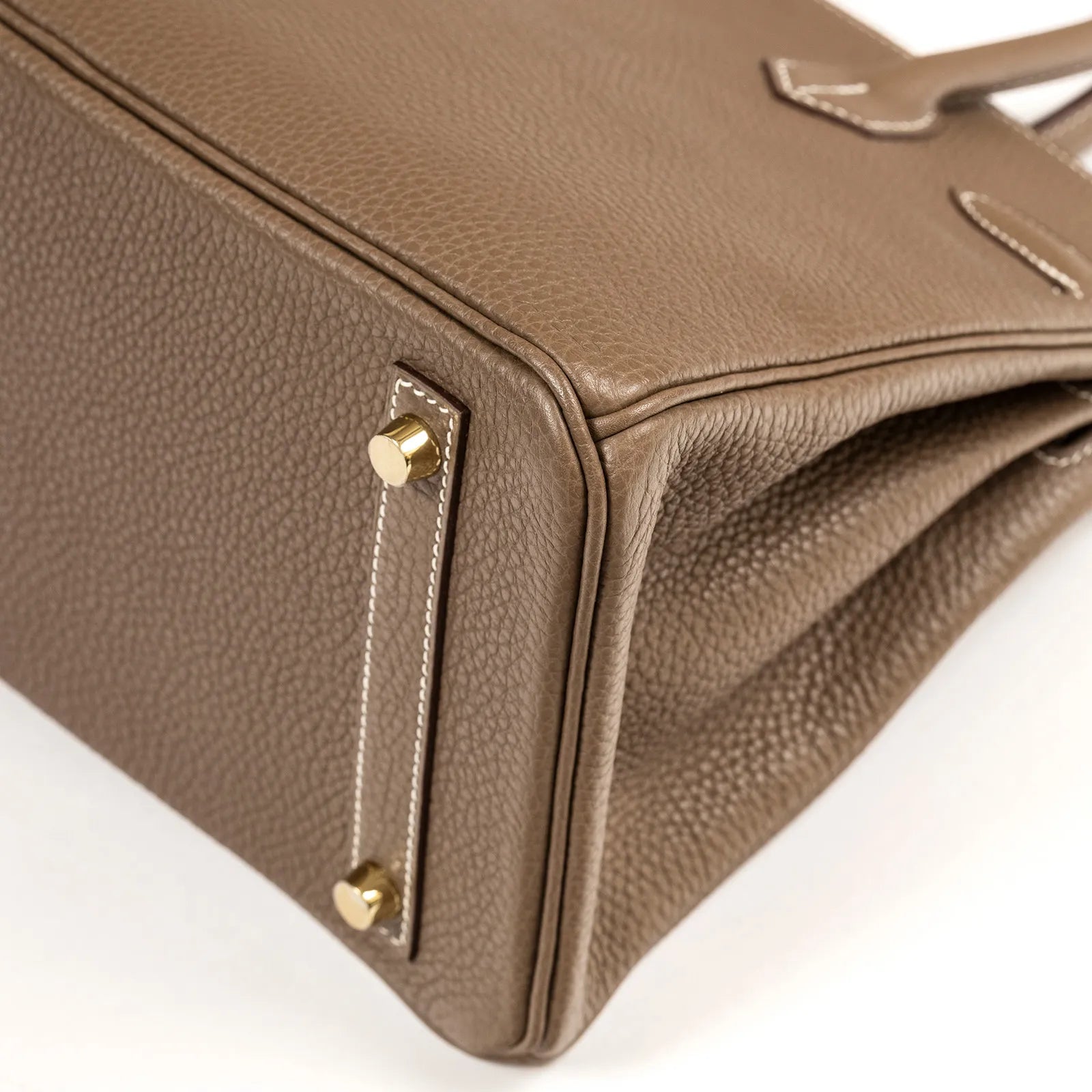 Hermès Birkin 30 Etoupe Clemence Gold Hardware