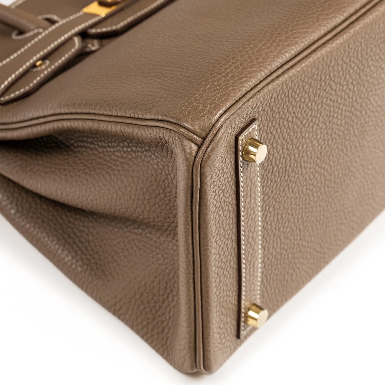 Hermès Birkin 30 Etoupe Clemence Gold Hardware