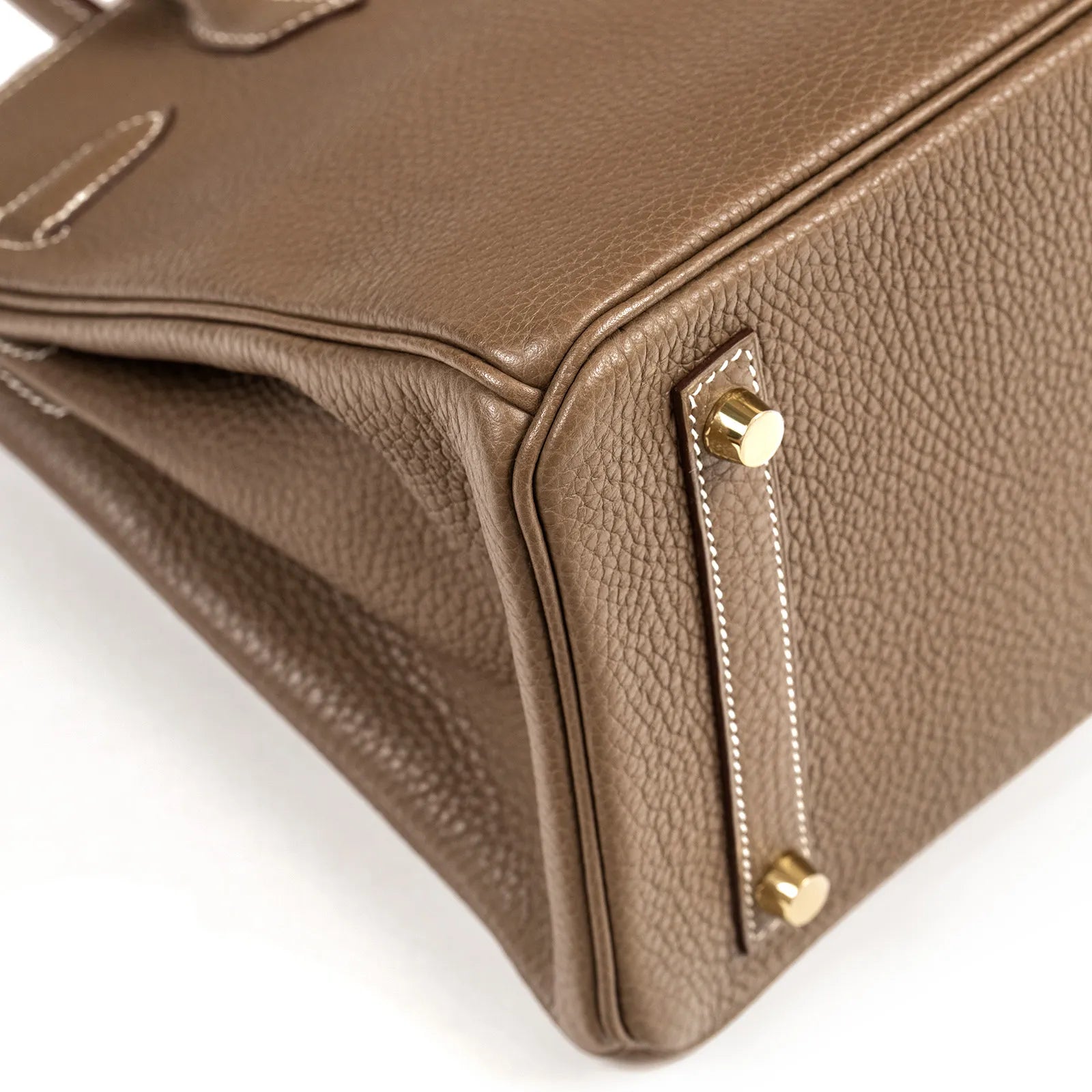 Hermès Birkin 30 Etoupe Clemence Gold Hardware