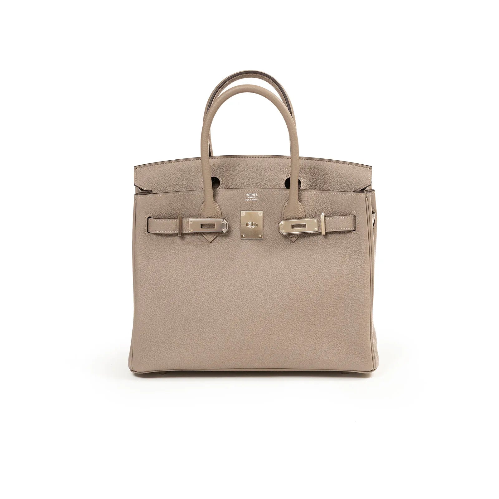 Hermès Birkin 30 Gris Asphalte Togo Palladium Hardware