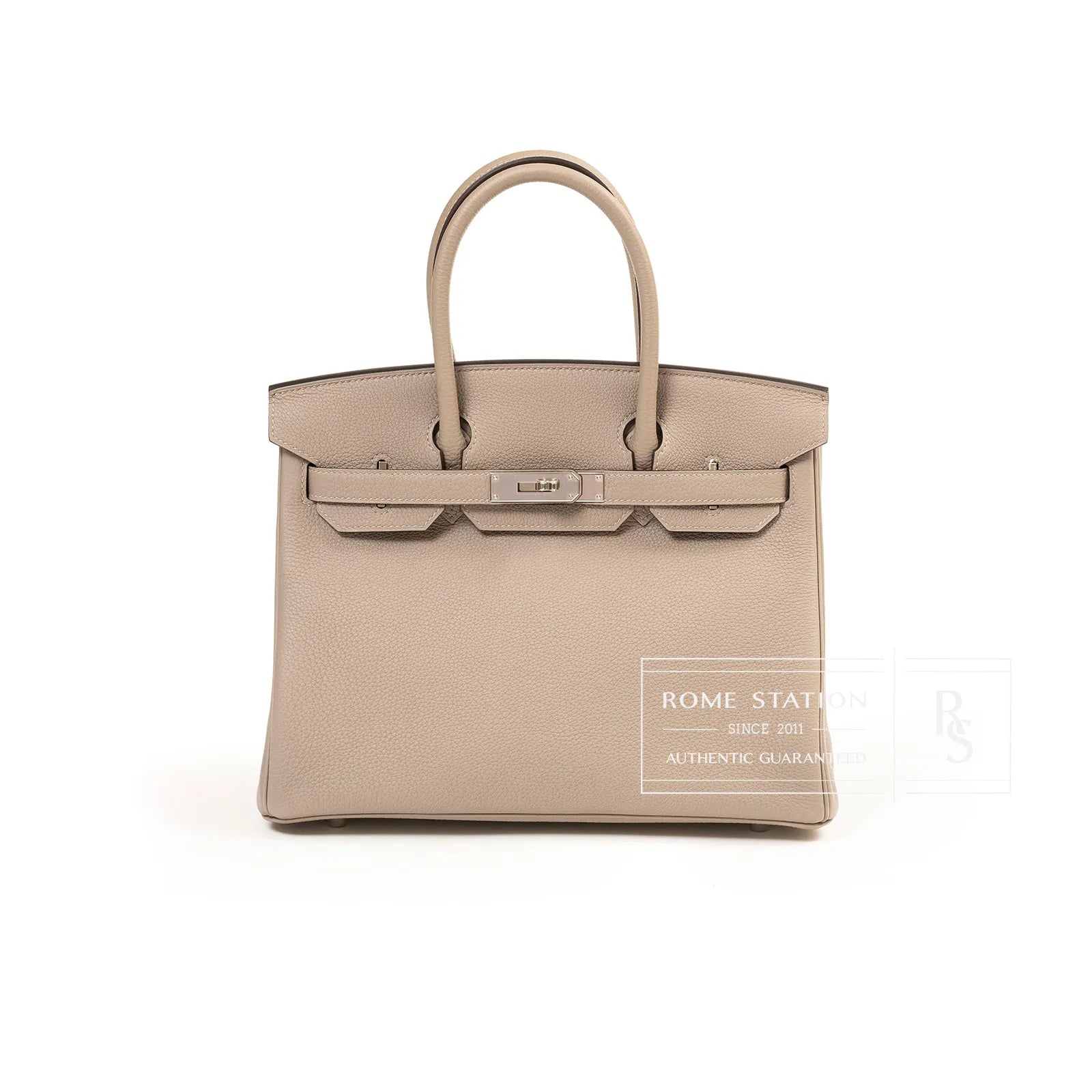 Hermès Birkin 30 Gris Asphalte Togo Palladium Hardware