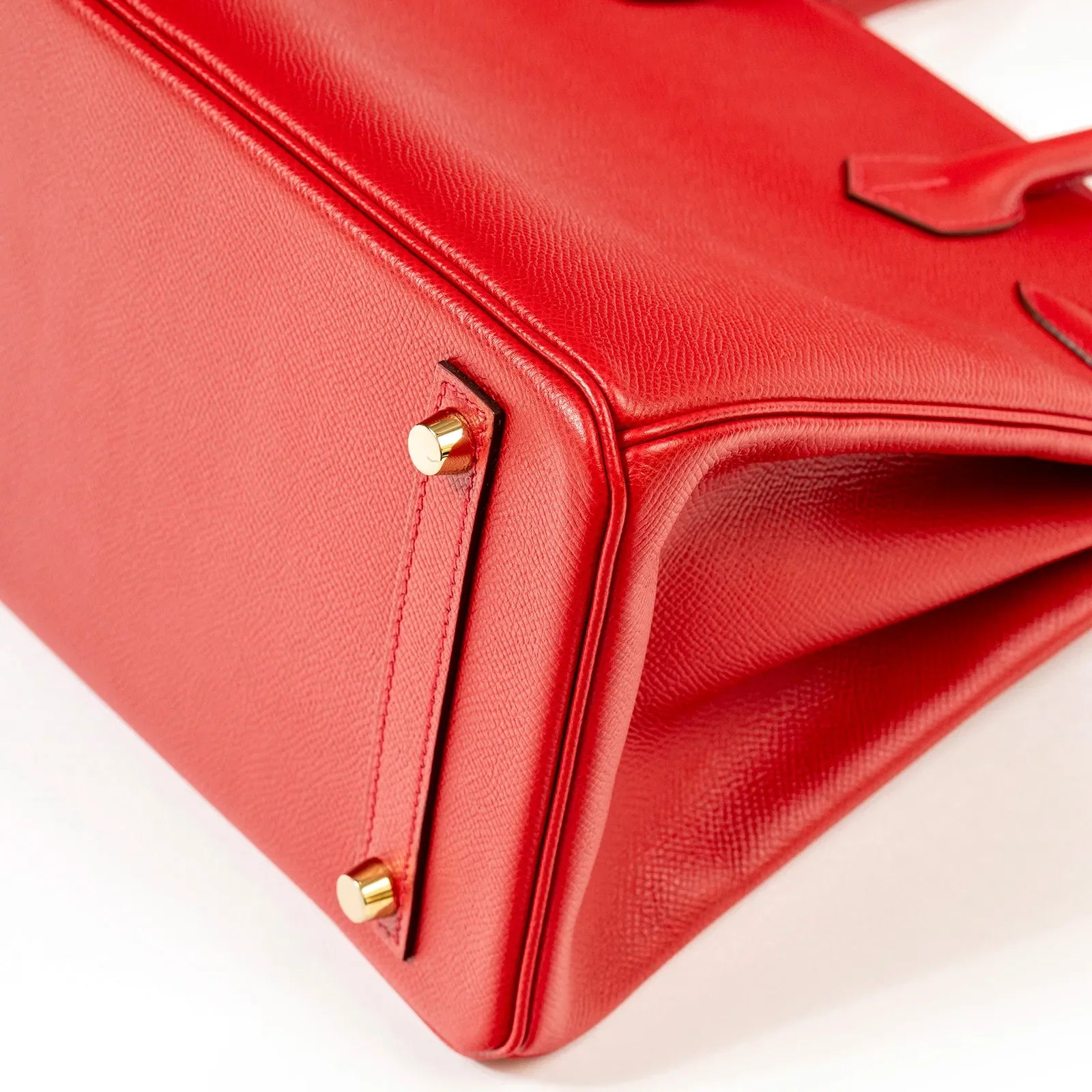 Hermès Birkin 30 Q5 Rouge Casaque Epsom Gold Hardware