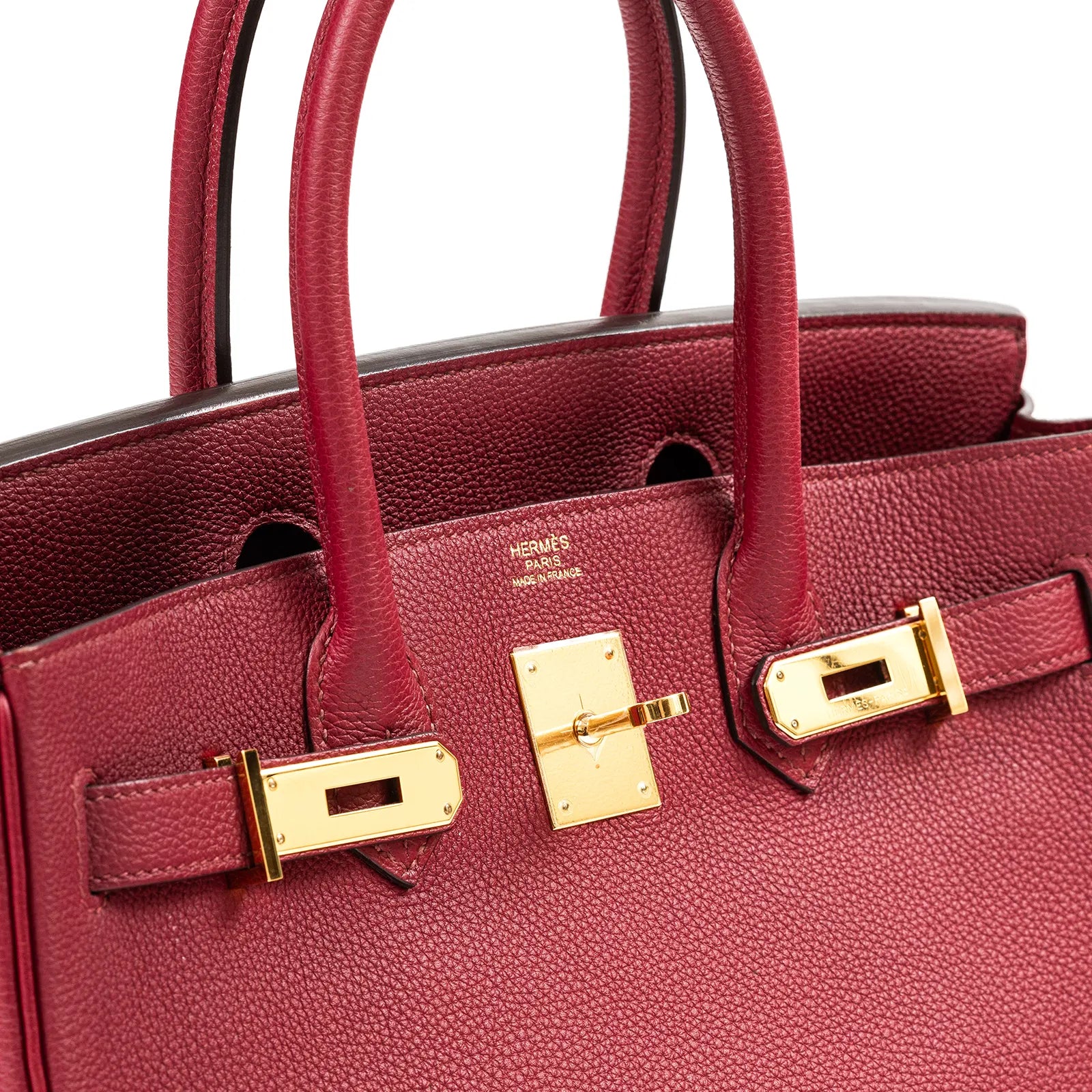 Hermès Birkin 30 Rouge Grenat Togo Gold Hardware