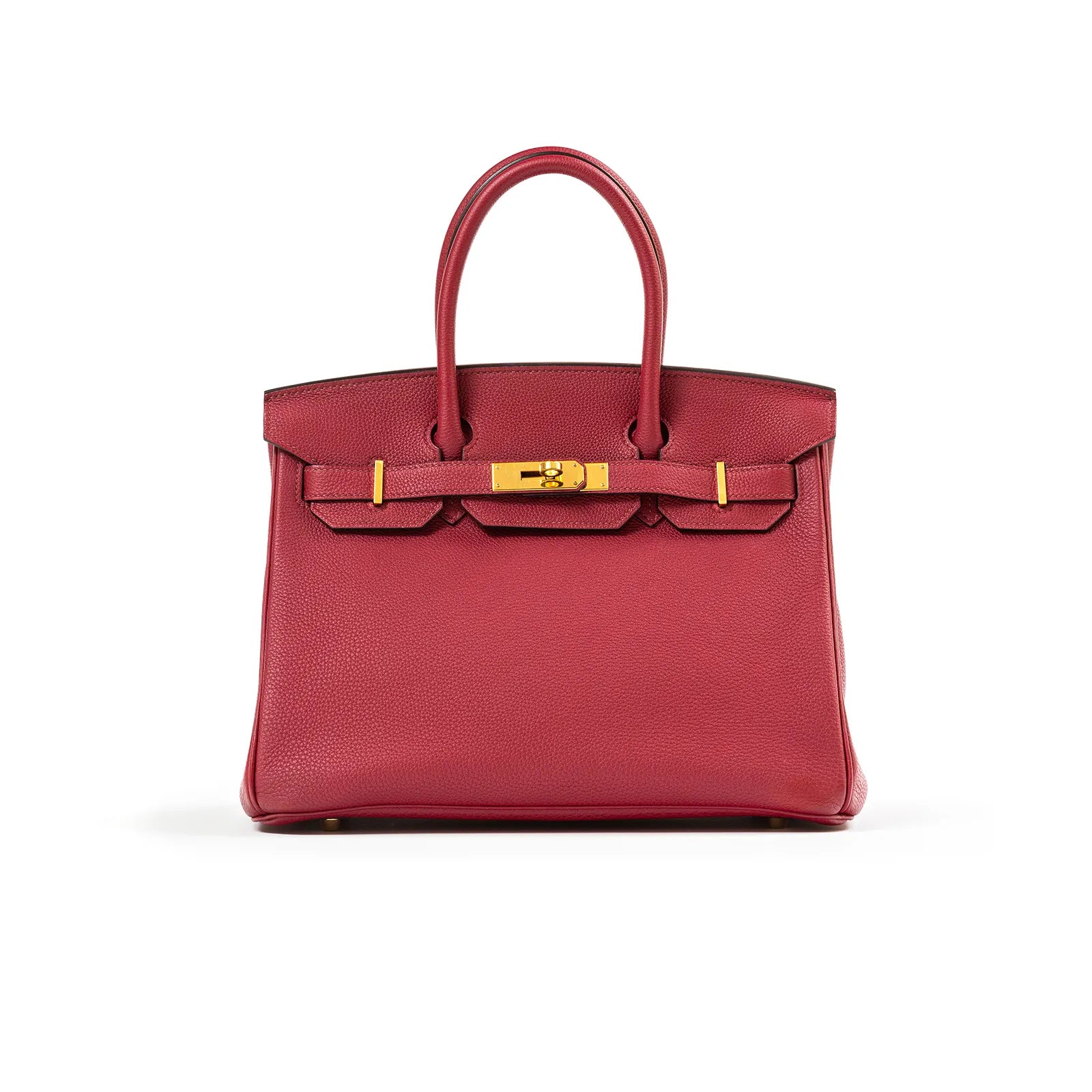 Hermès Birkin 30 Rouge Grenat Togo Gold Hardware