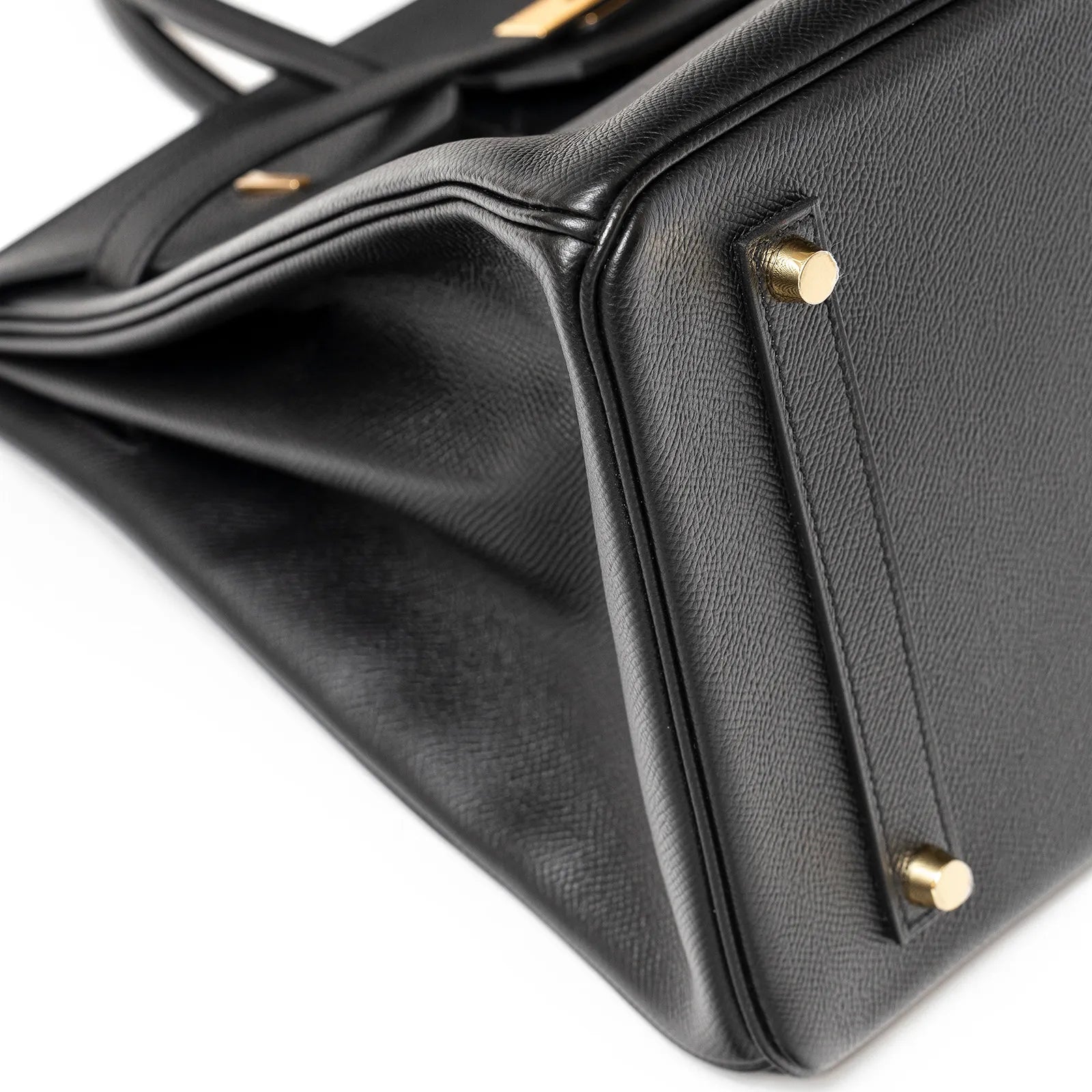 Hermès Birkin 35 Black Epsom Gold Hardware
