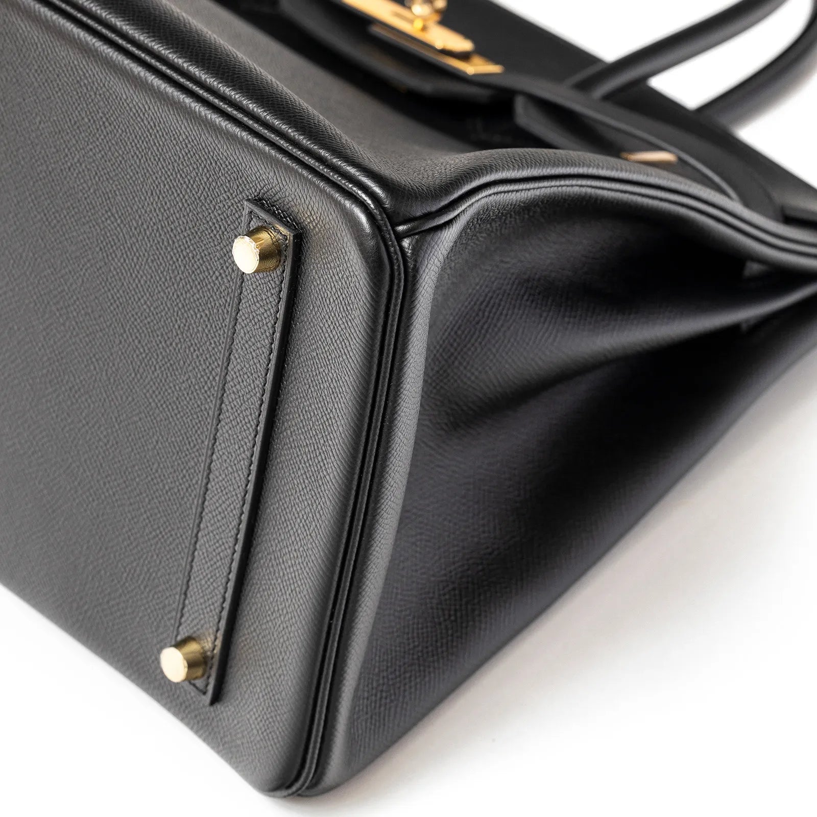 Hermès Birkin 35 Black Epsom Gold Hardware