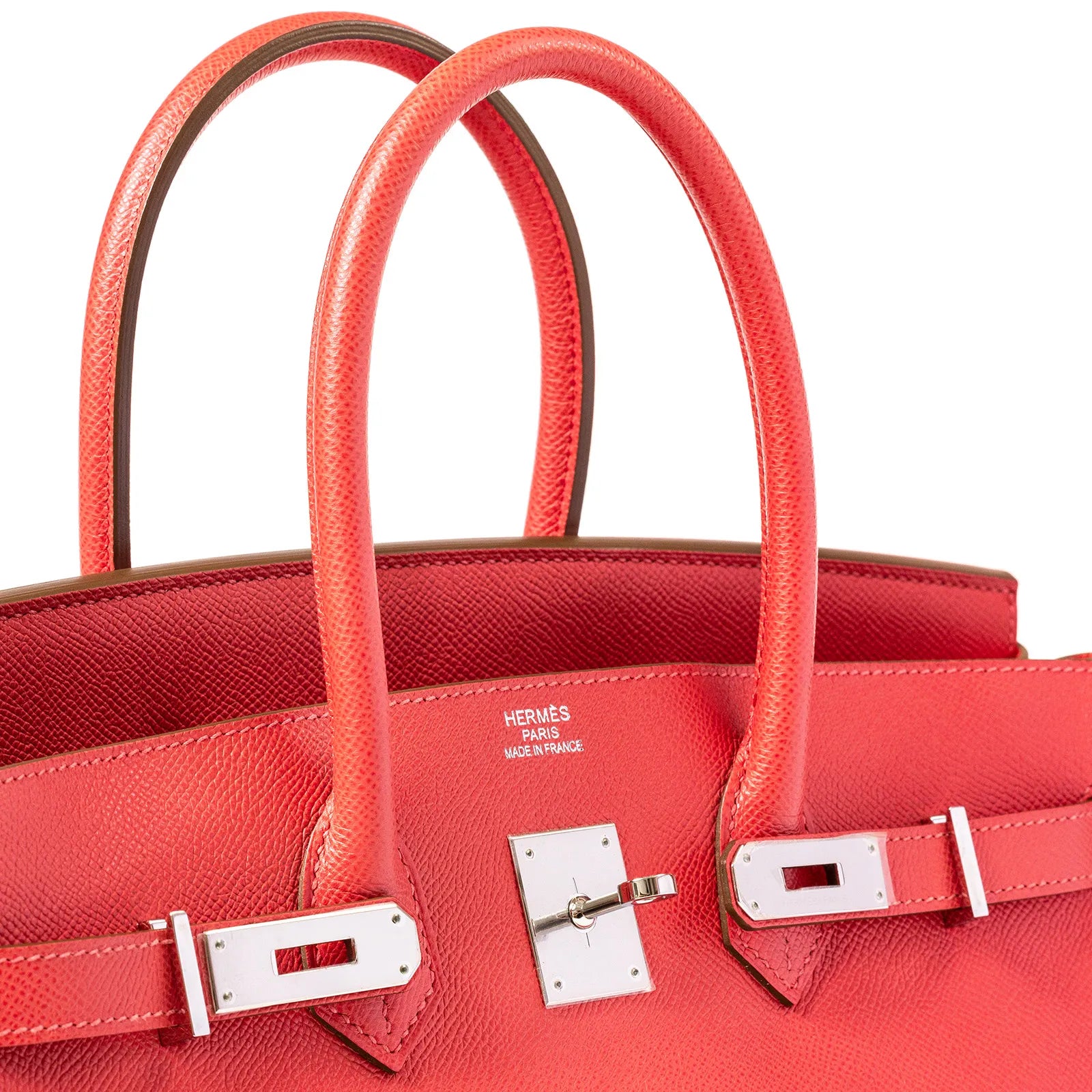 Hermès Birkin 35 Rose Jaipur Epsom Palladium Hardware