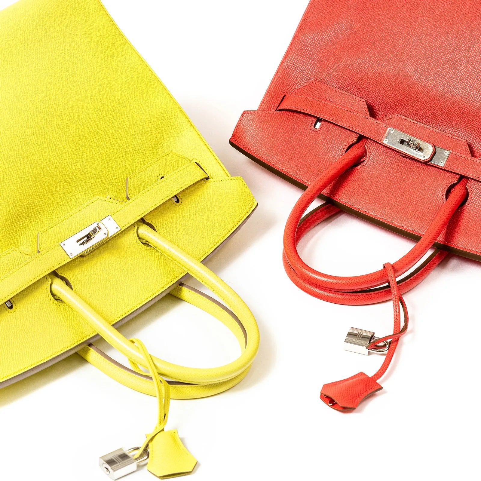 Hermès Birkin 35 Soupre Yellow Epsom Palladium Hardware