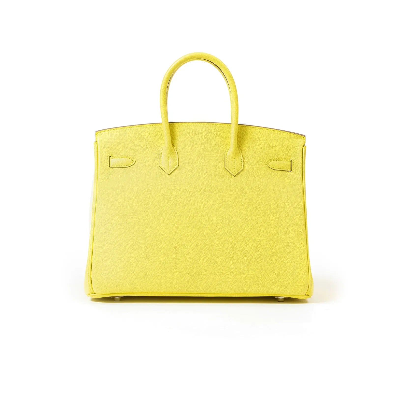 Hermès Birkin 35 Soupre Yellow Epsom Palladium Hardware
