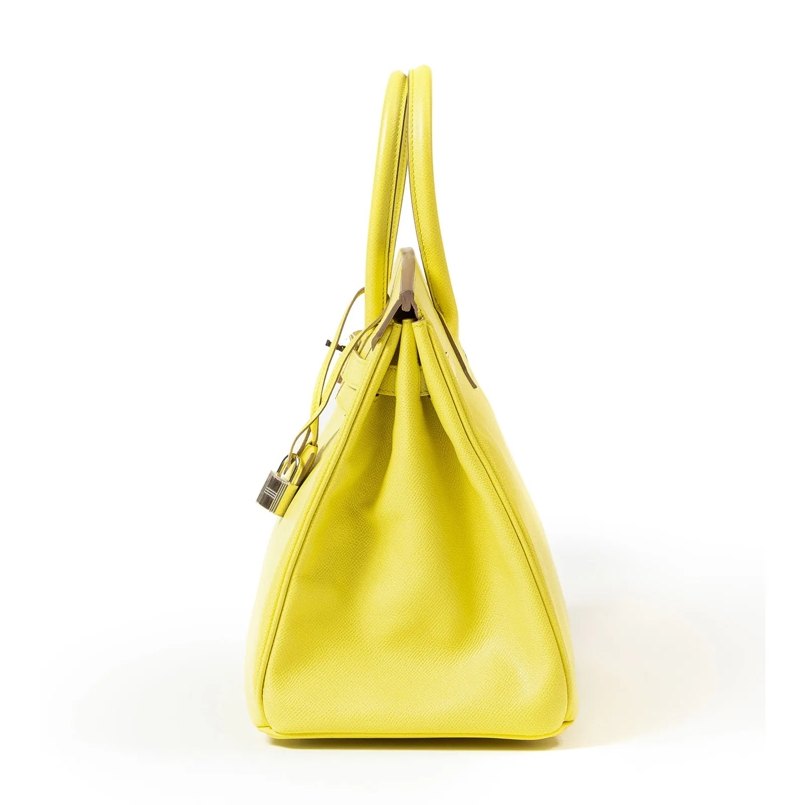 Hermès Birkin 35 Soupre Yellow Epsom Palladium Hardware