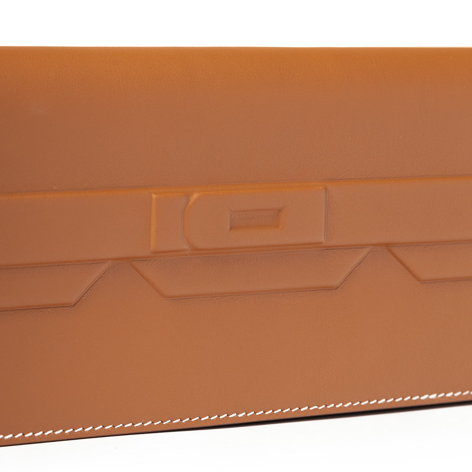 Hermès Birkin Shadow Clutch Gold Swift