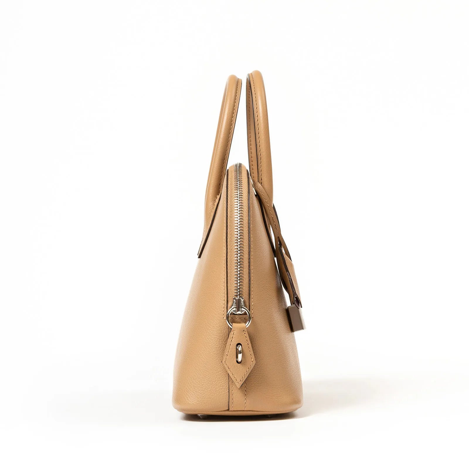 Hermès Bolide 25 Chai/Mauve Sylvestre Evercolor Palladium Hardware