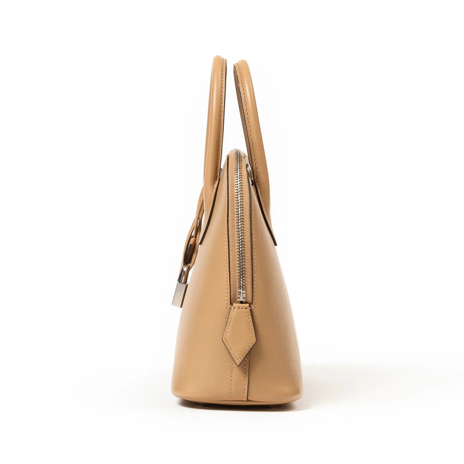 Hermès Bolide 25 Chai/Mauve Sylvestre Evercolor Palladium Hardware