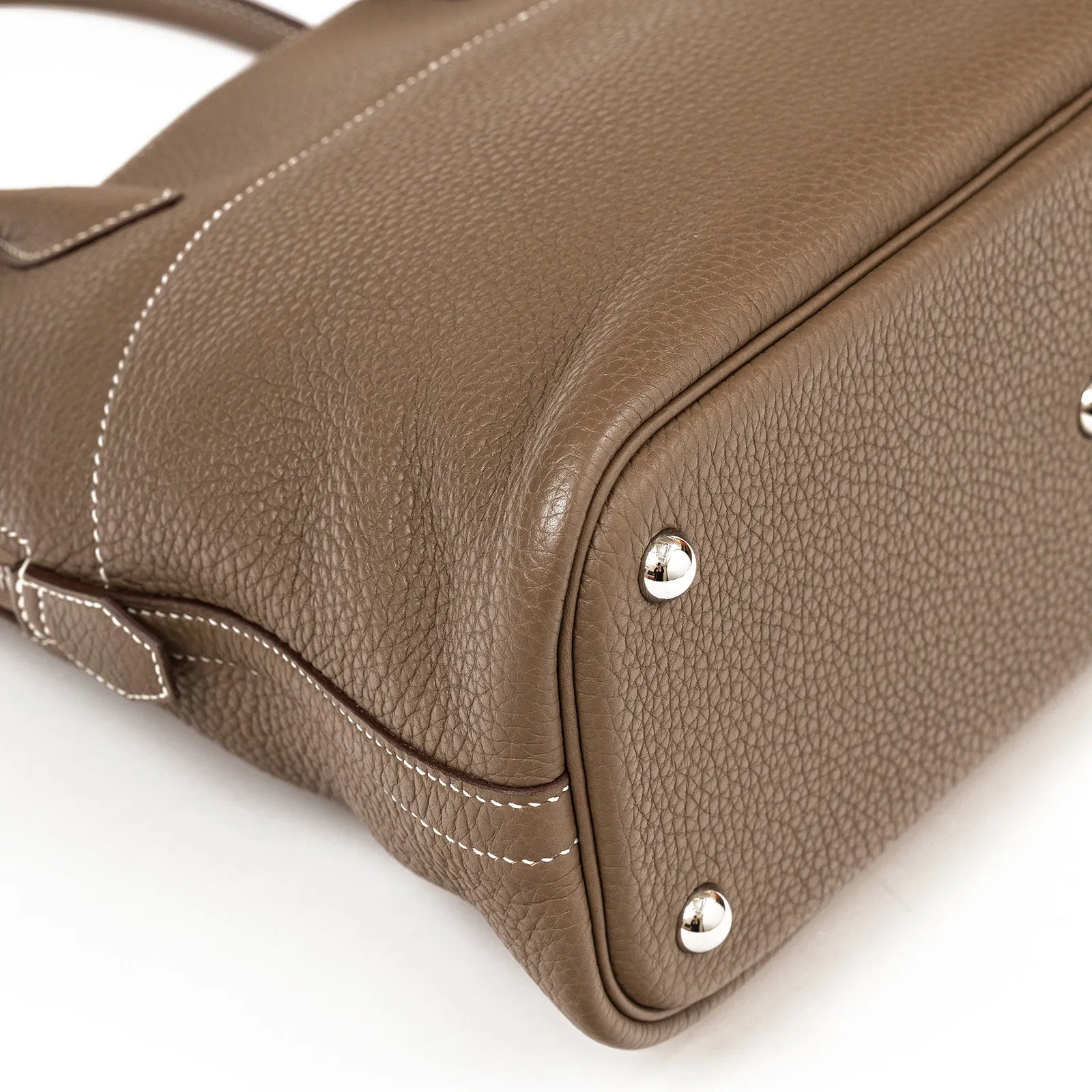 Hermès Bolide 31 Etoupe Clemence Palladium Hardware