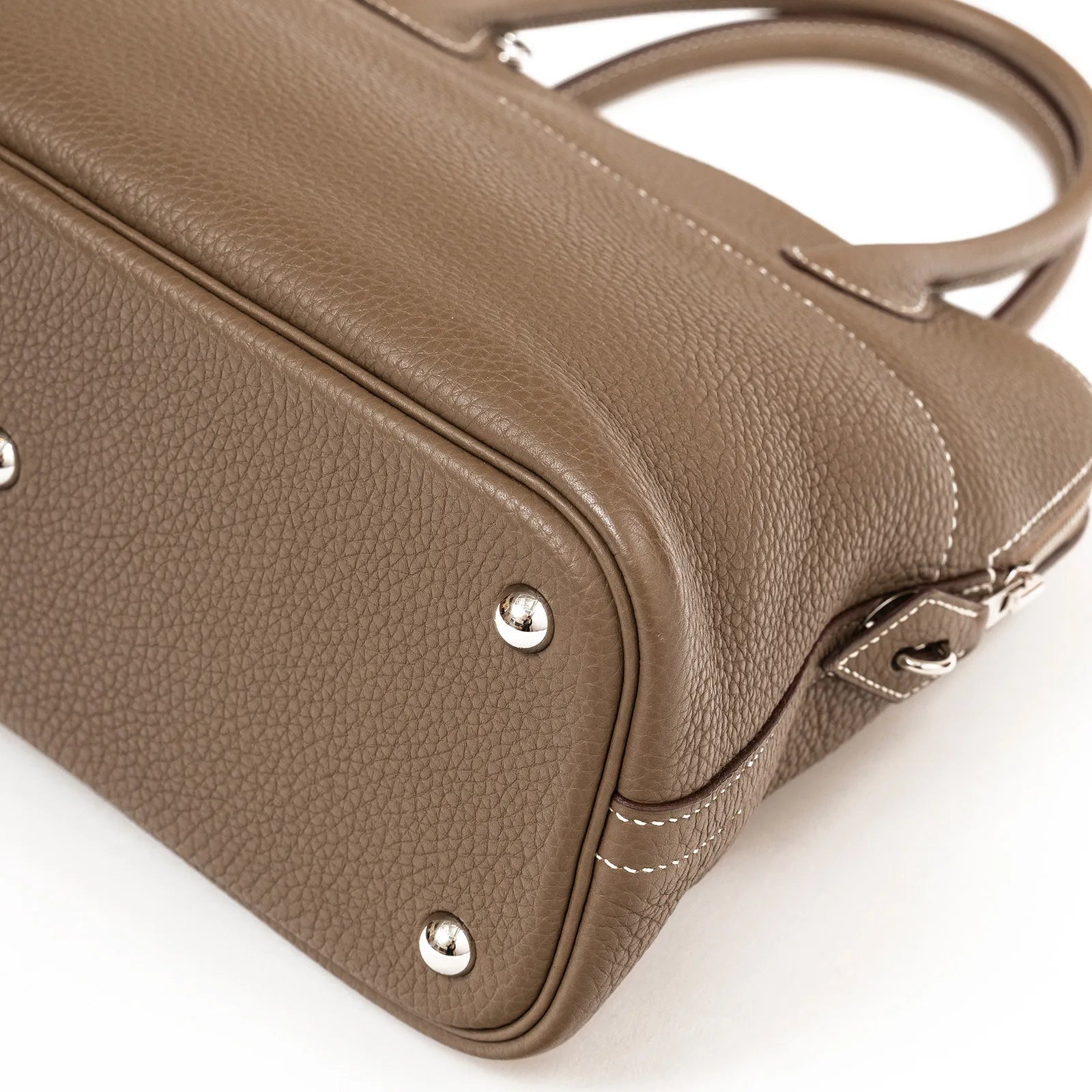 Hermès Bolide 31 Etoupe Clemence Palladium Hardware