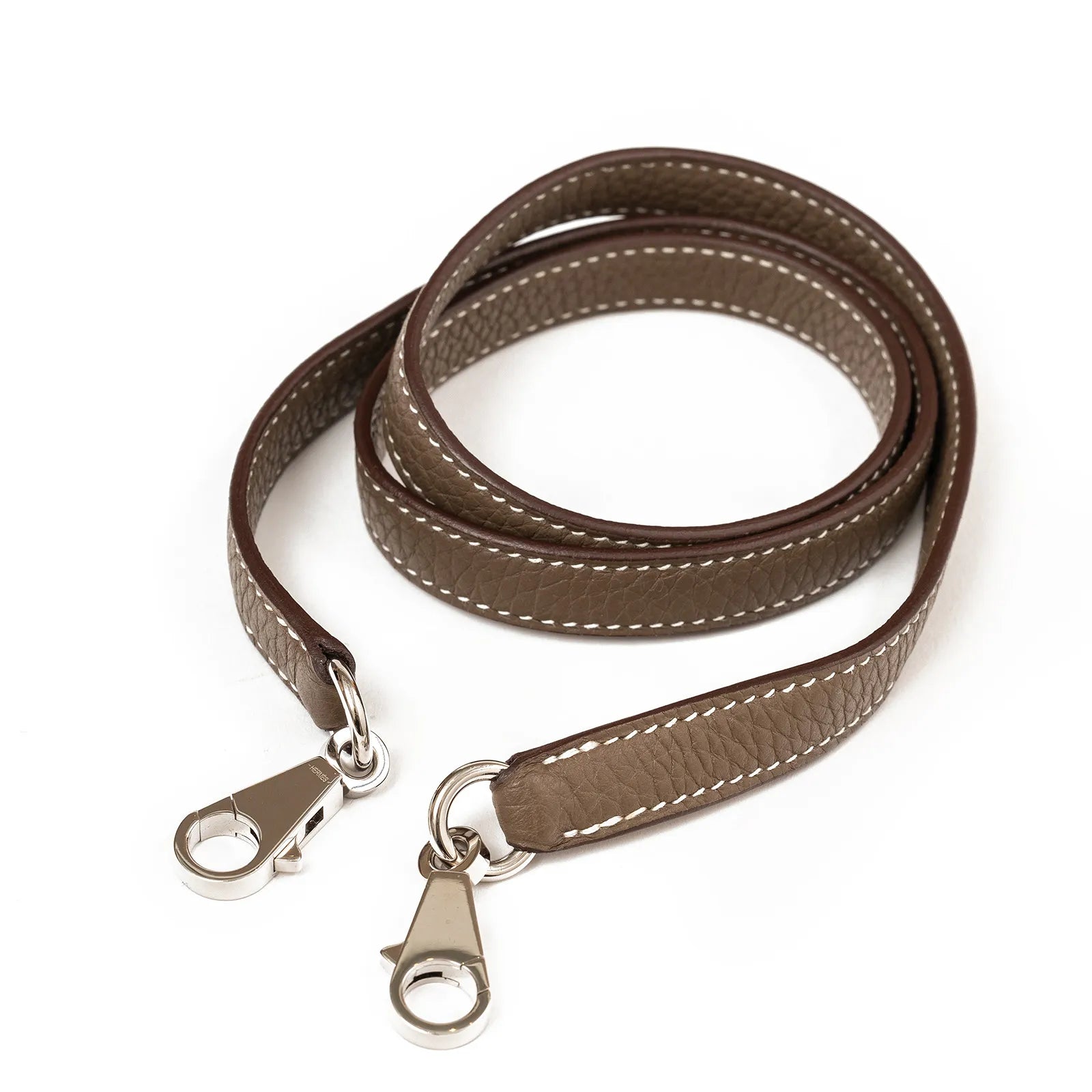 Hermès Bolide 31 Etoupe Clemence Palladium Hardware