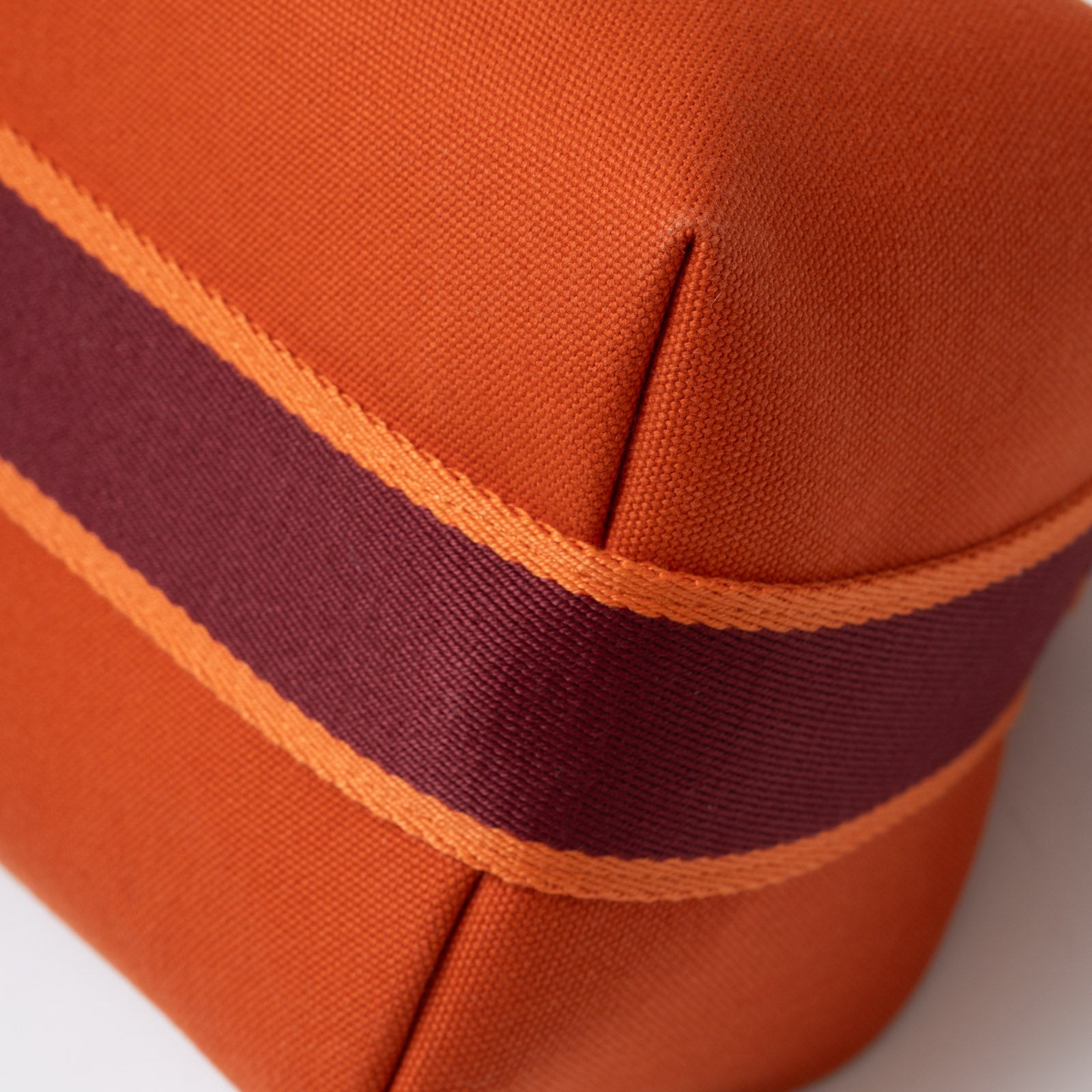 Hermès Bride a Brac Case PM Canvas Orange/Feu