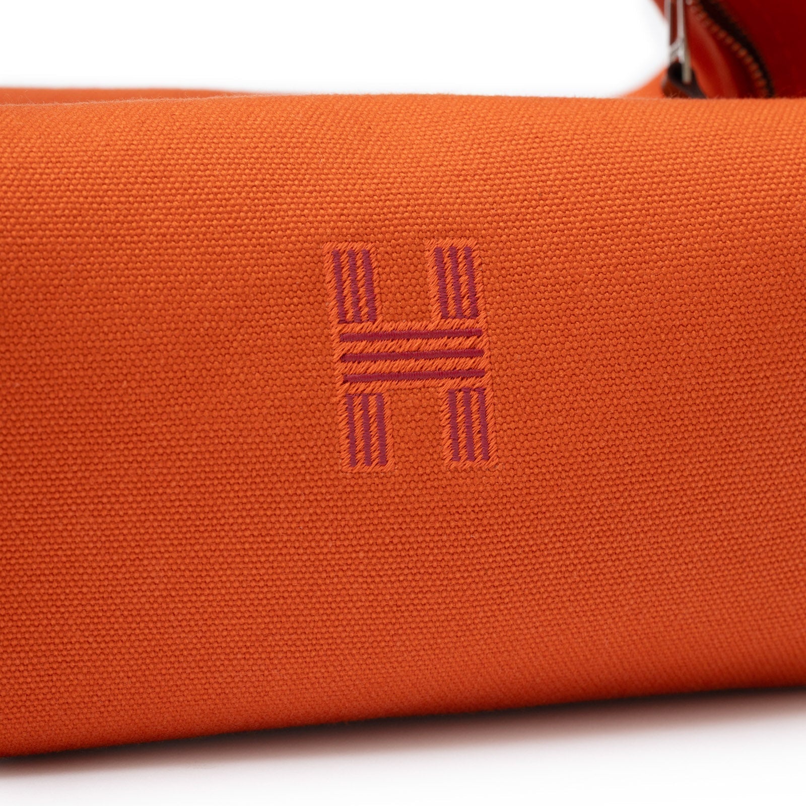 Hermès Bride a Brac Case PM Canvas Orange/Feu