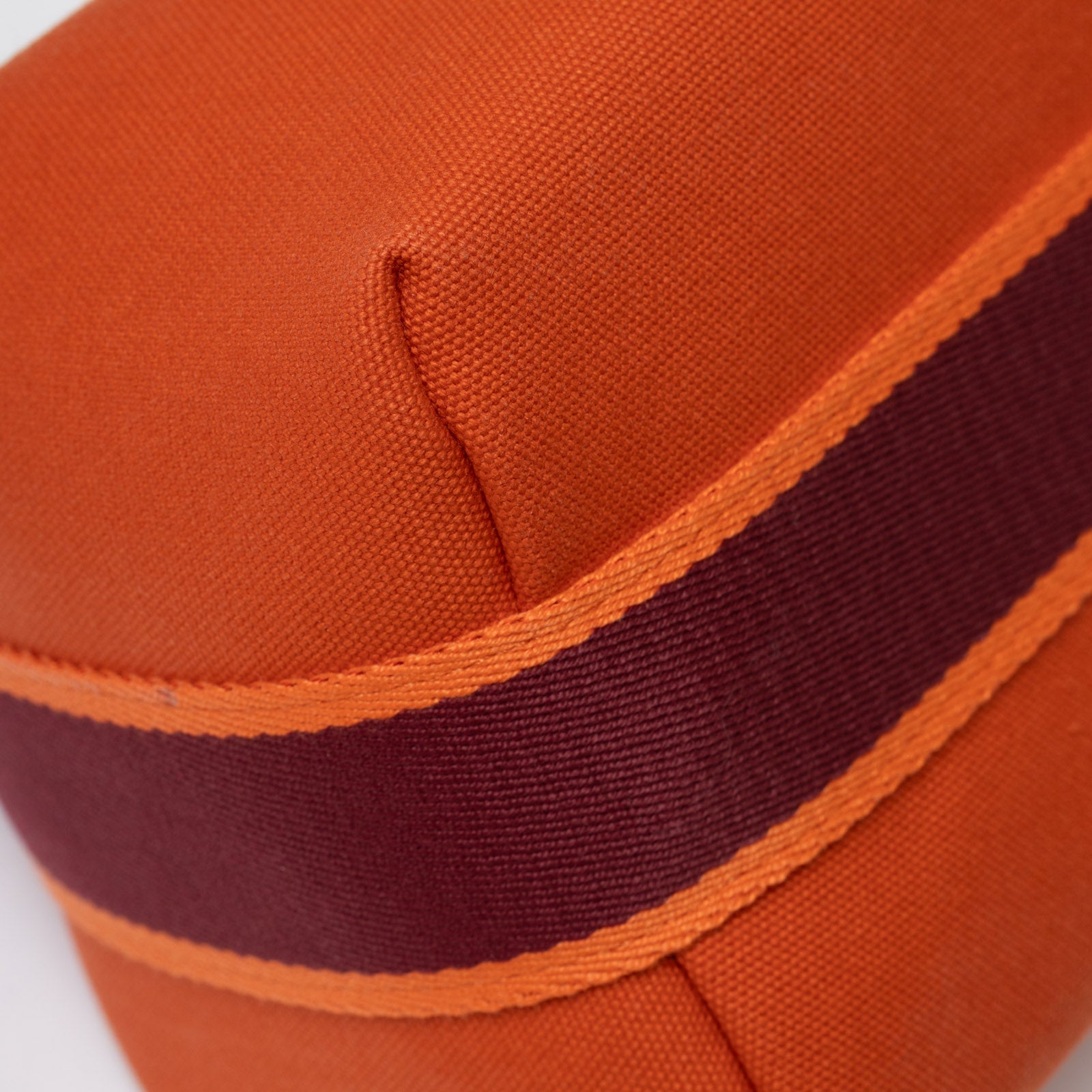 Hermès Bride a Brac Case PM Canvas Orange/Feu